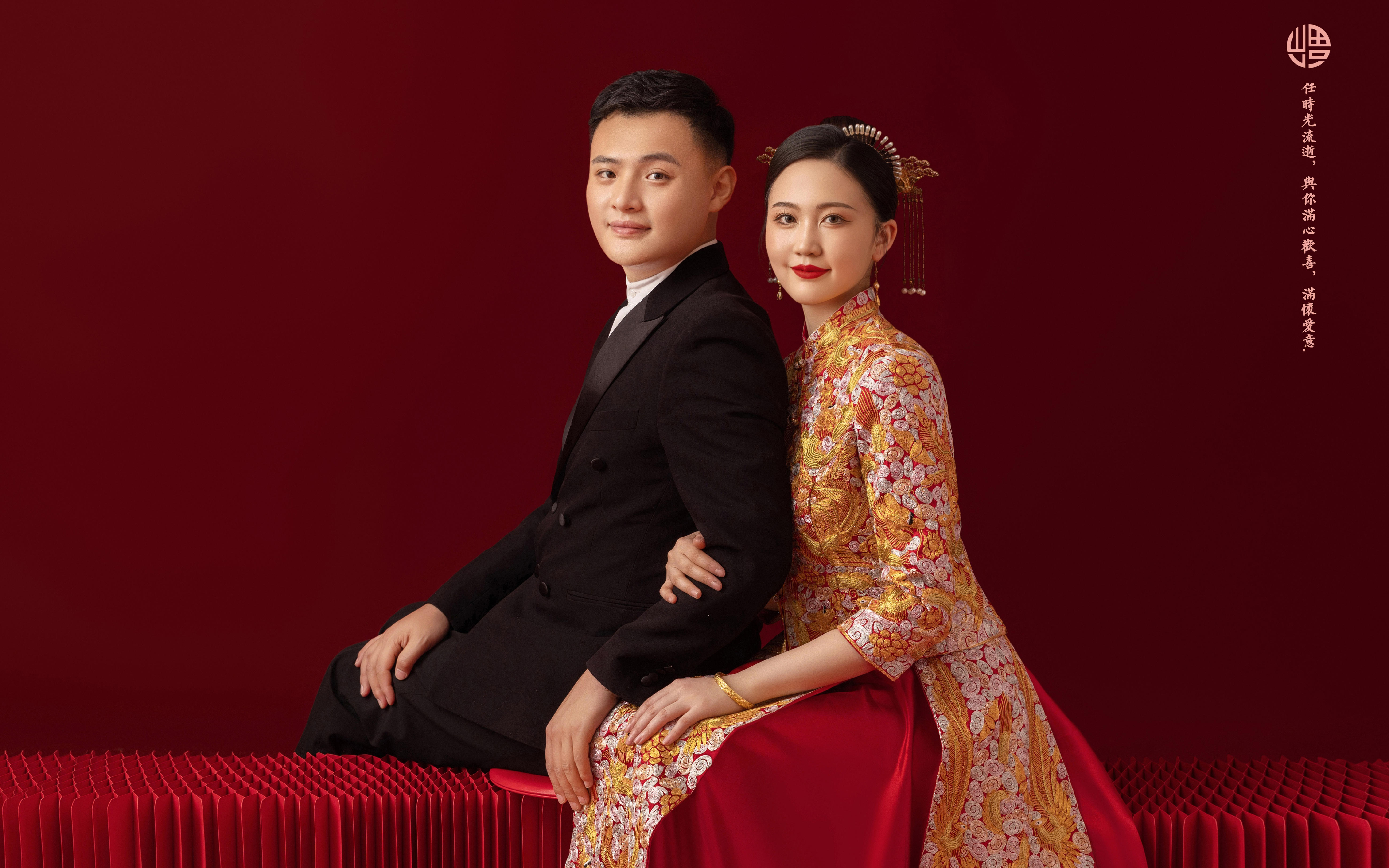 经典红色秀禾合集，也有不一样的美