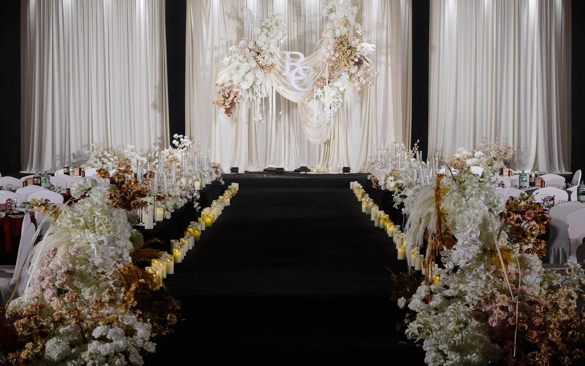 香檳色韓式布?；槎Y