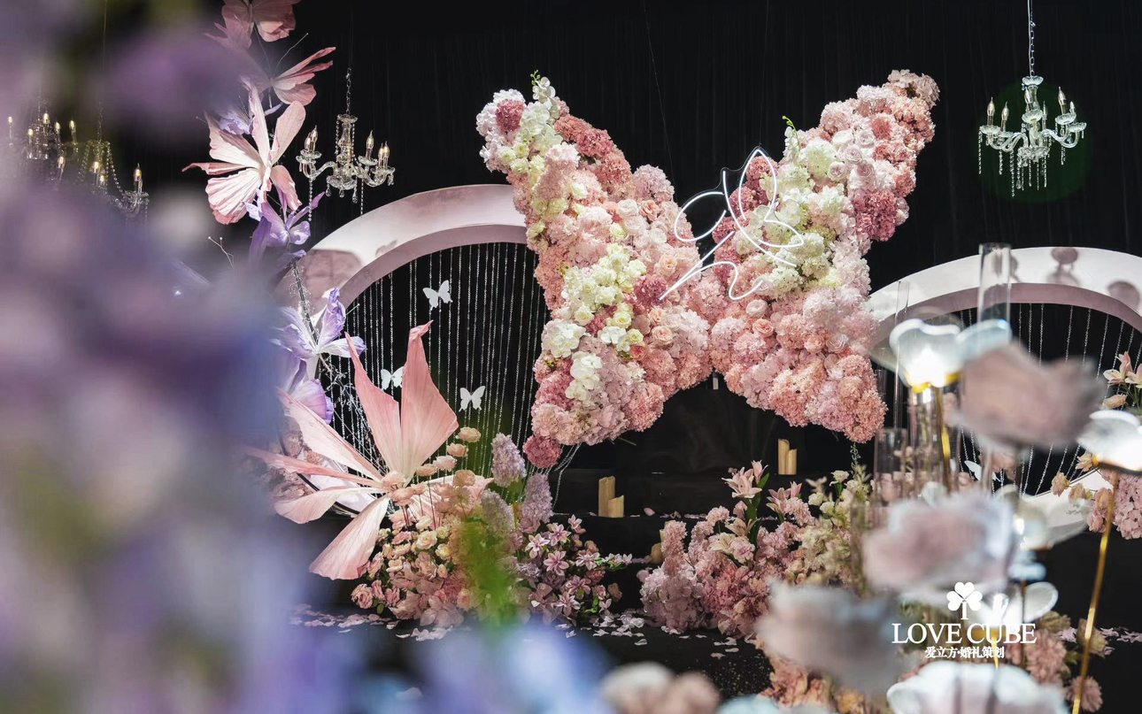 常熟裕坤酒店|韓式蝴蝶|常熟愛(ài)立方婚禮策劃執(zhí)行