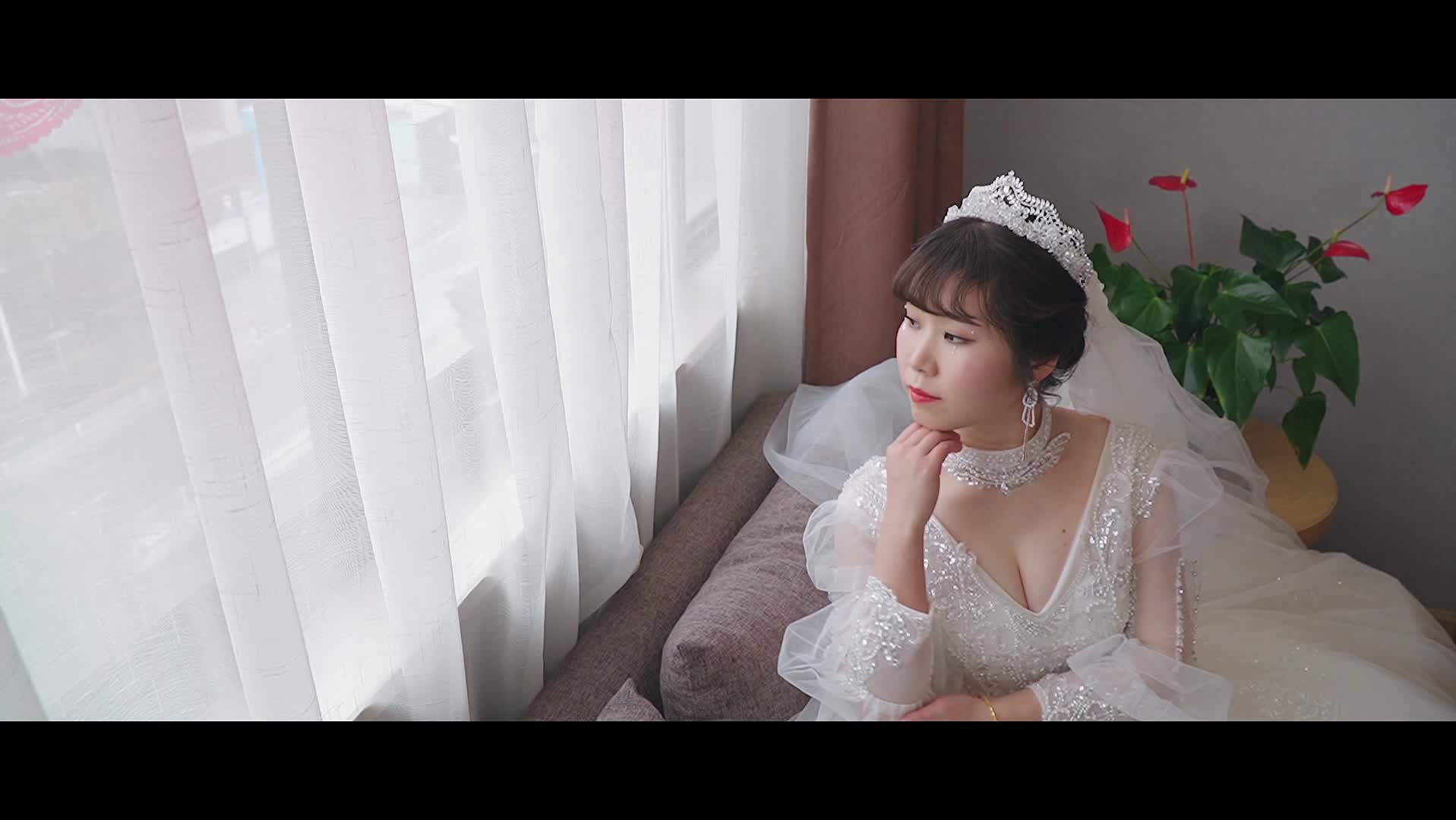 外地新娘家庭婚禮，沒有婚慶