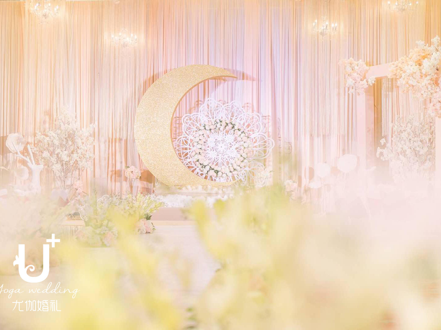 香槟色系 清新婚礼--《朝与暮》