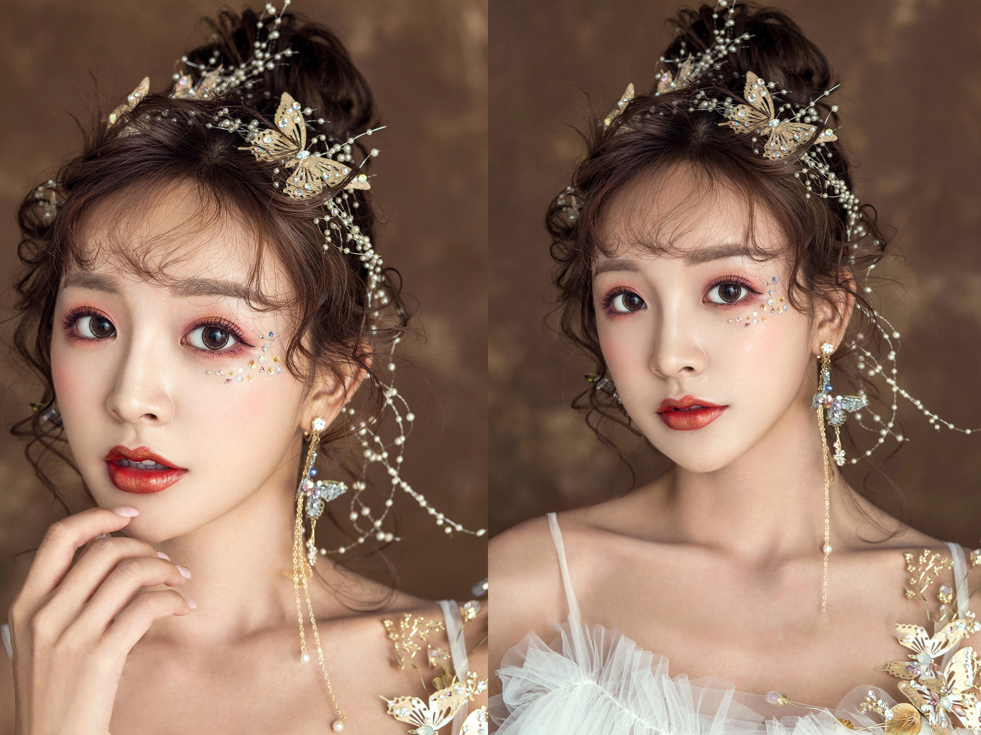 Lv造型总监化妆师全天跟妆