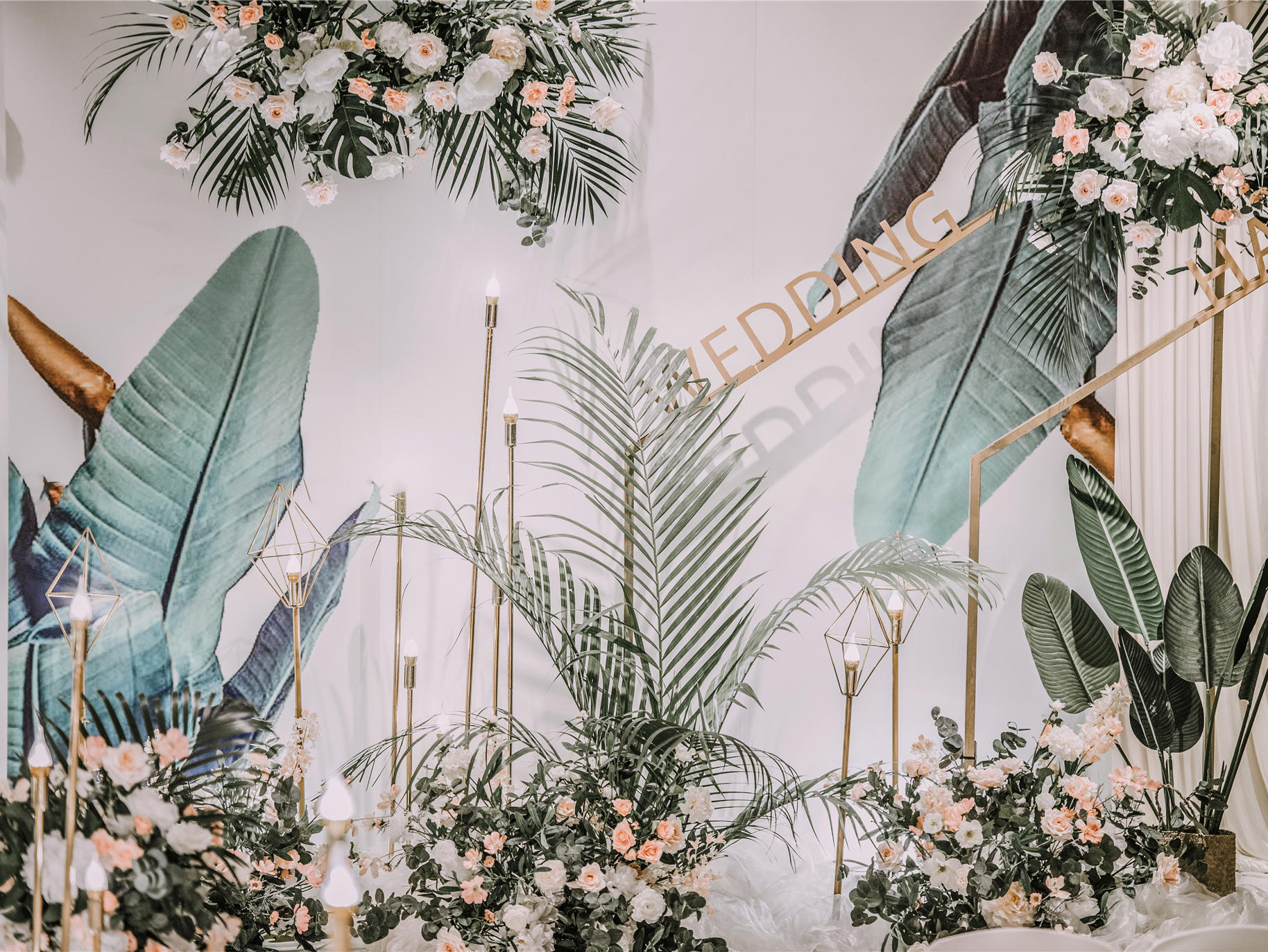 柏菲婚典——白绿色北欧ins简约风