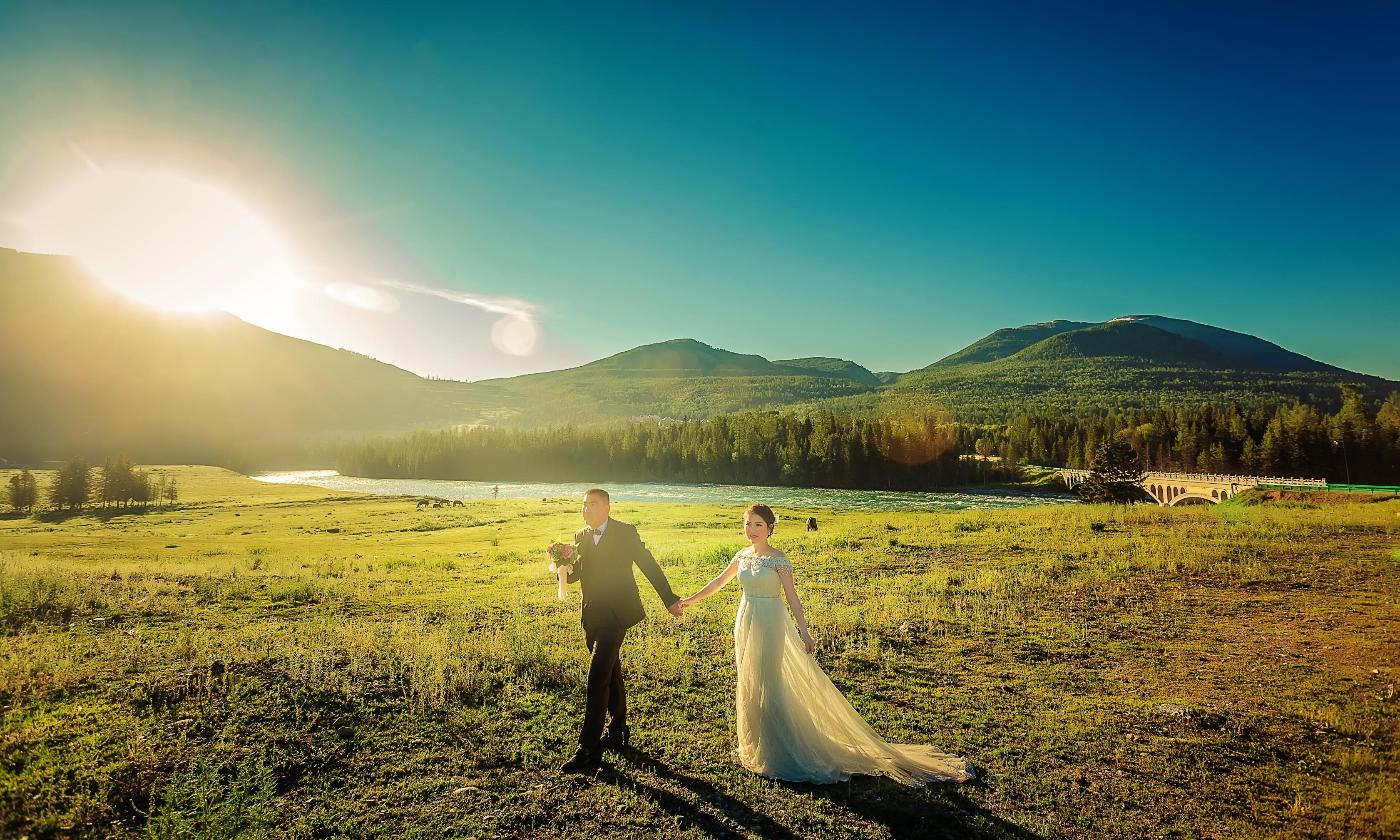 【天上人间大美新疆-阿勒泰】维纳斯婚纱客片鉴赏