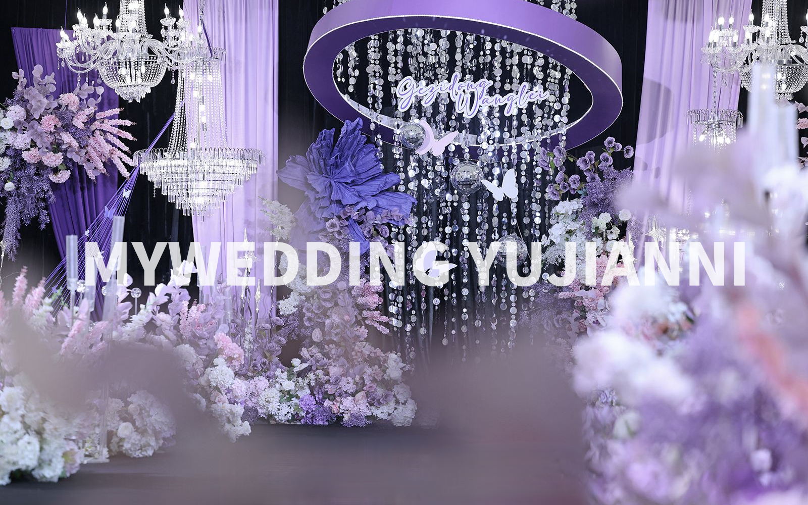 【MY WEEDING】當(dāng)下大熱韓系婚禮~黛紫色