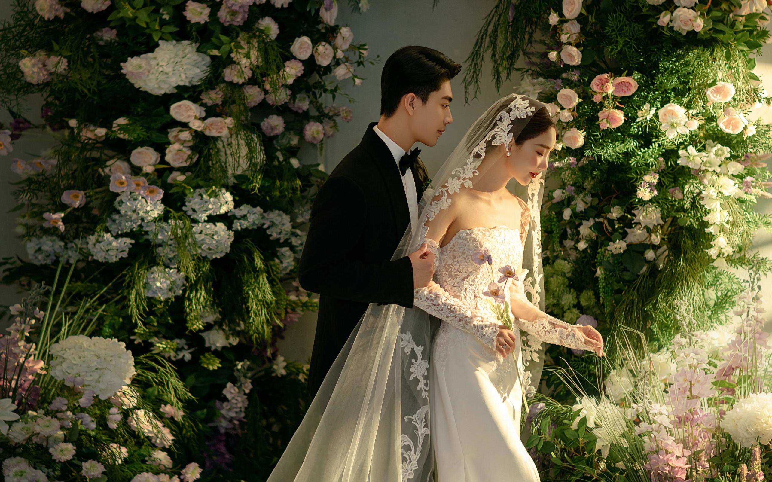 又幸福了！“公主的花房”輕法式婚紗照?? 