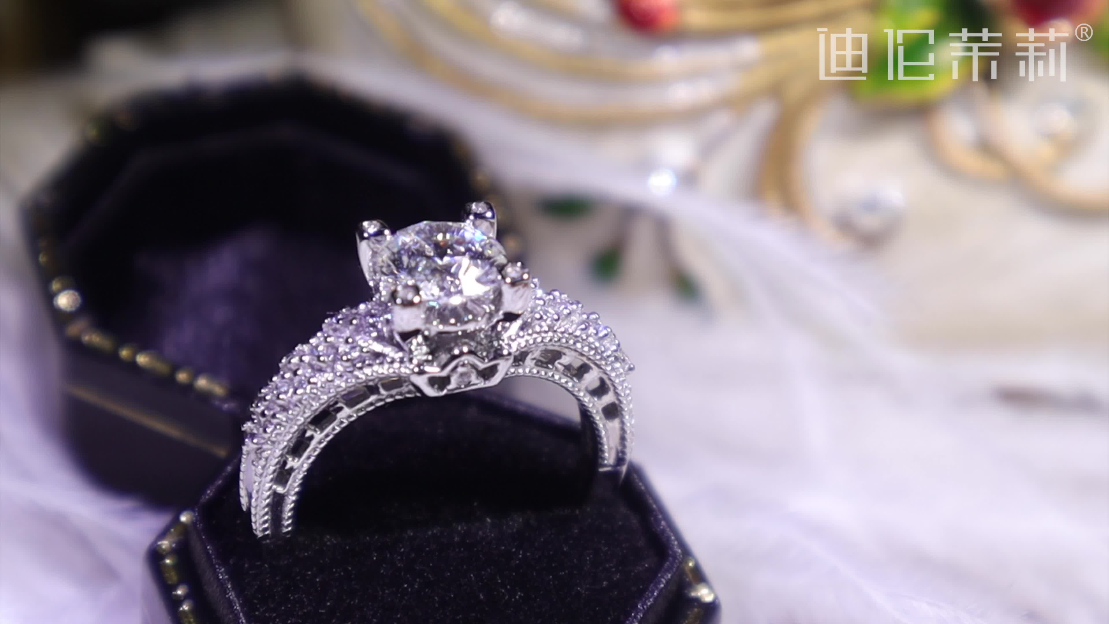 原创设计钻戒【塔桥印象】GIA婚戒