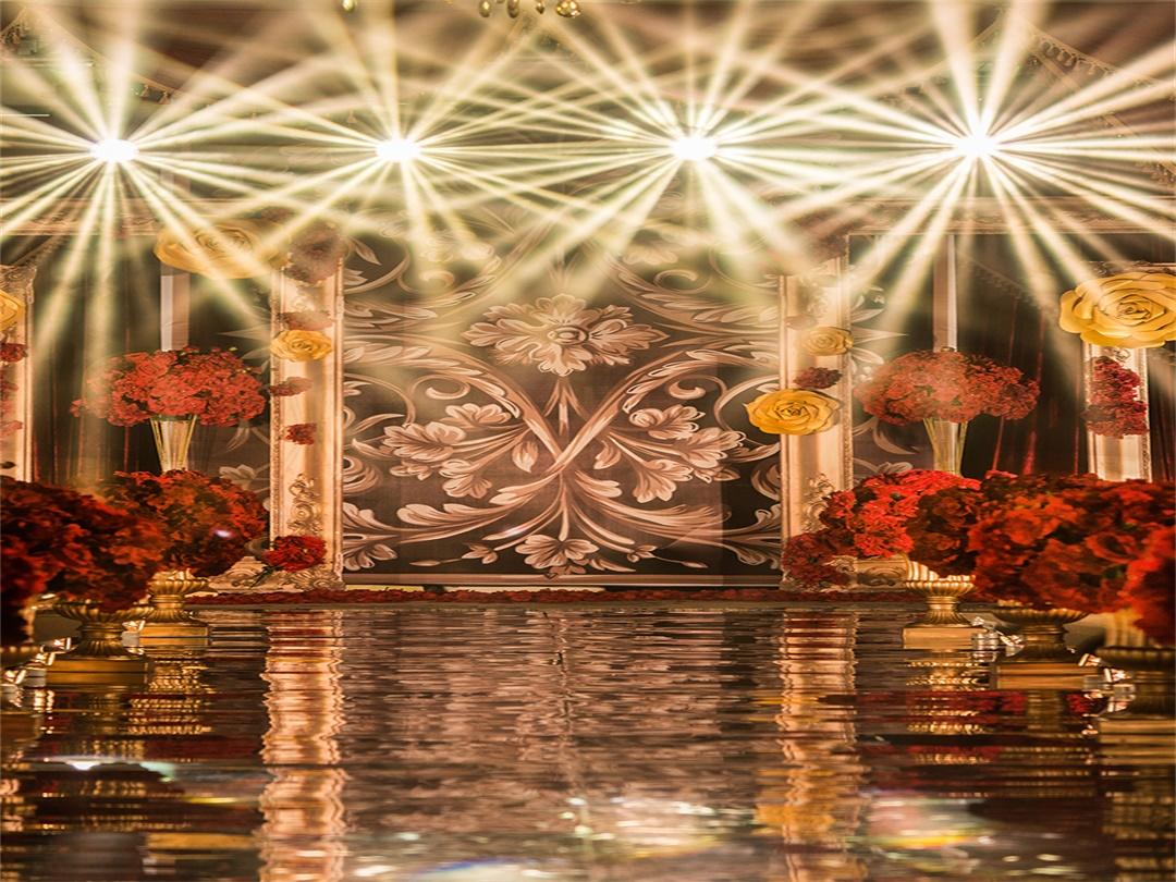 中式婚礼！大红奢华宫廷风格婚礼