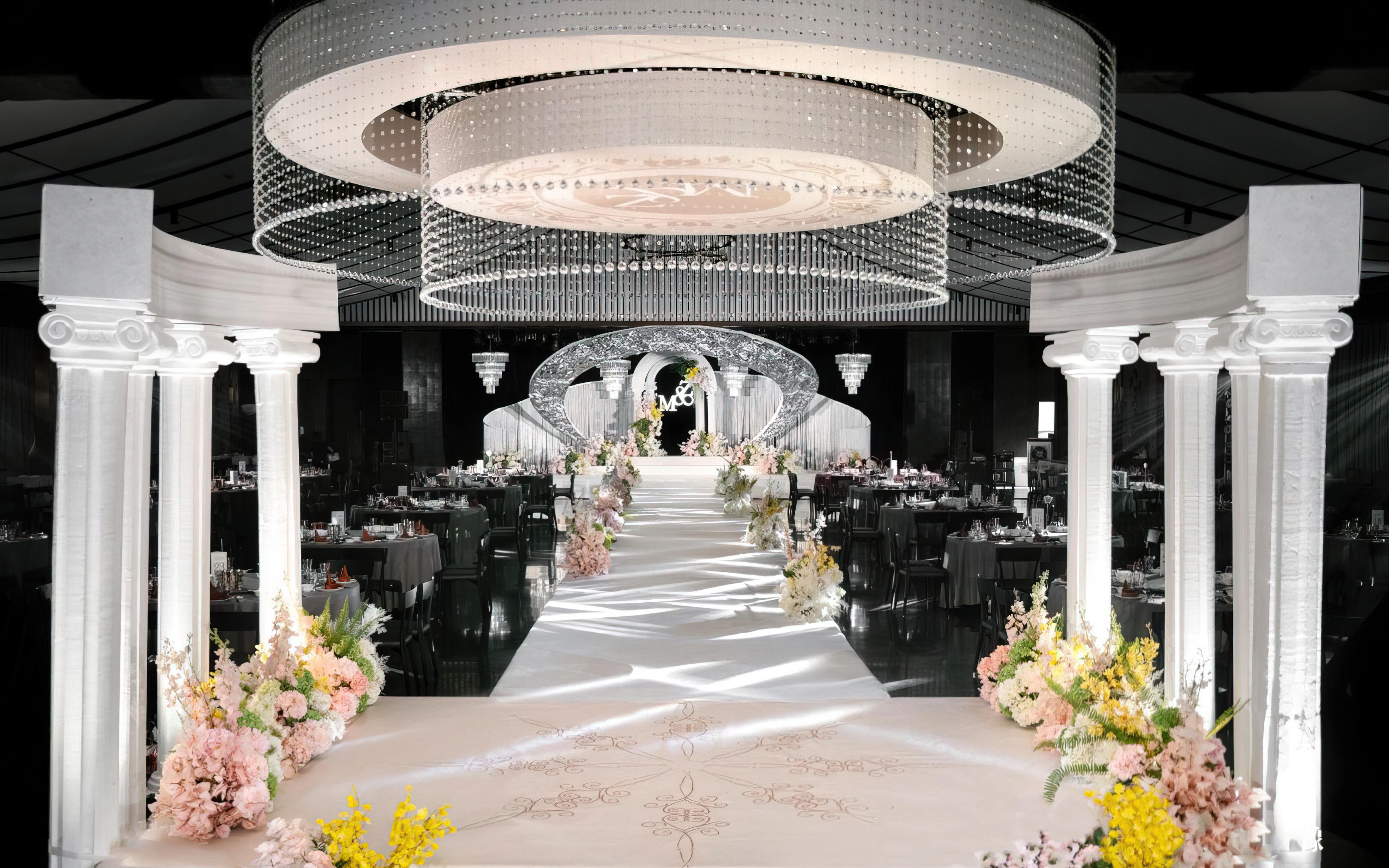 流光水晶映照幸福仪式之美