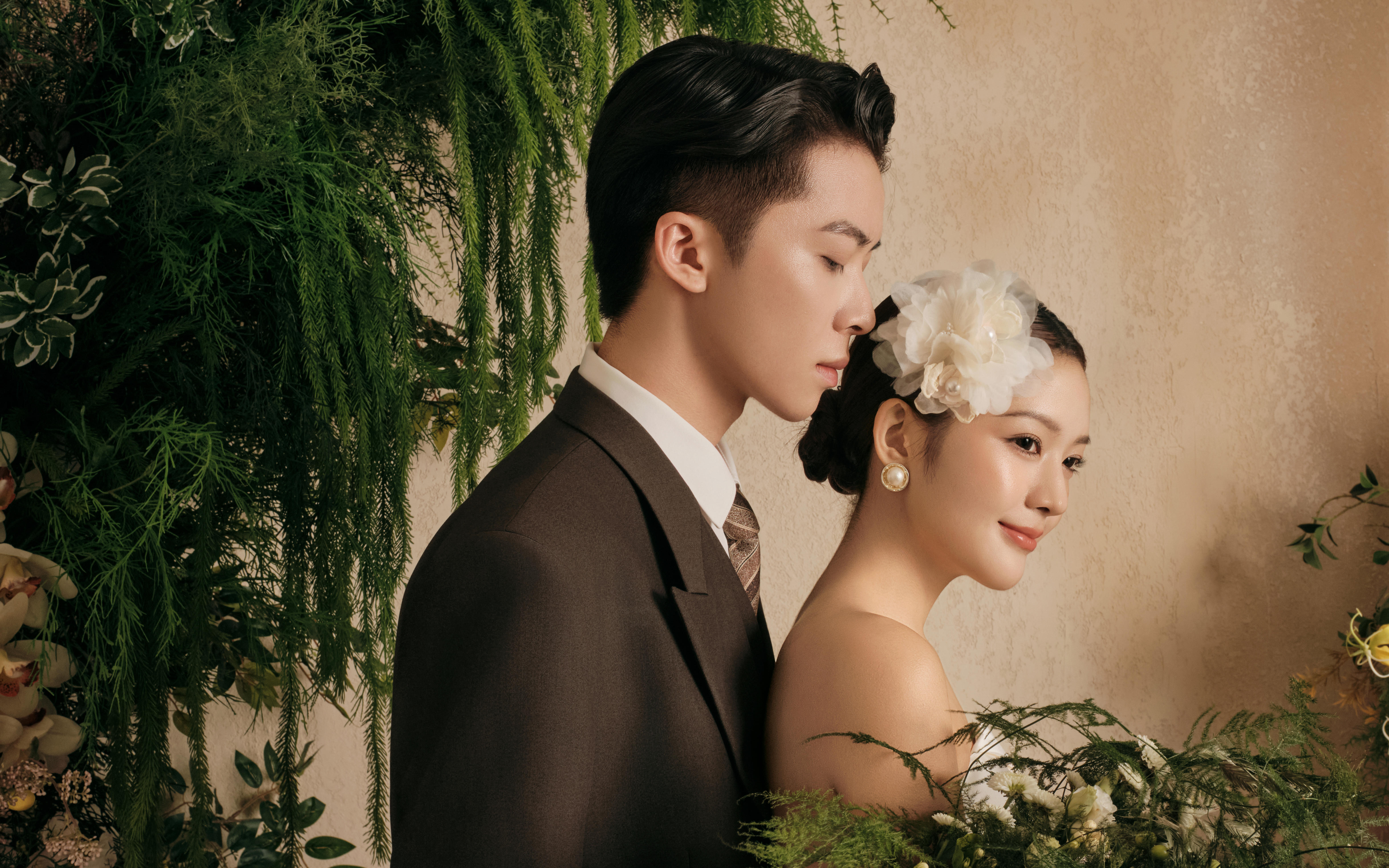 法式復(fù)古花房婚紗照系列~