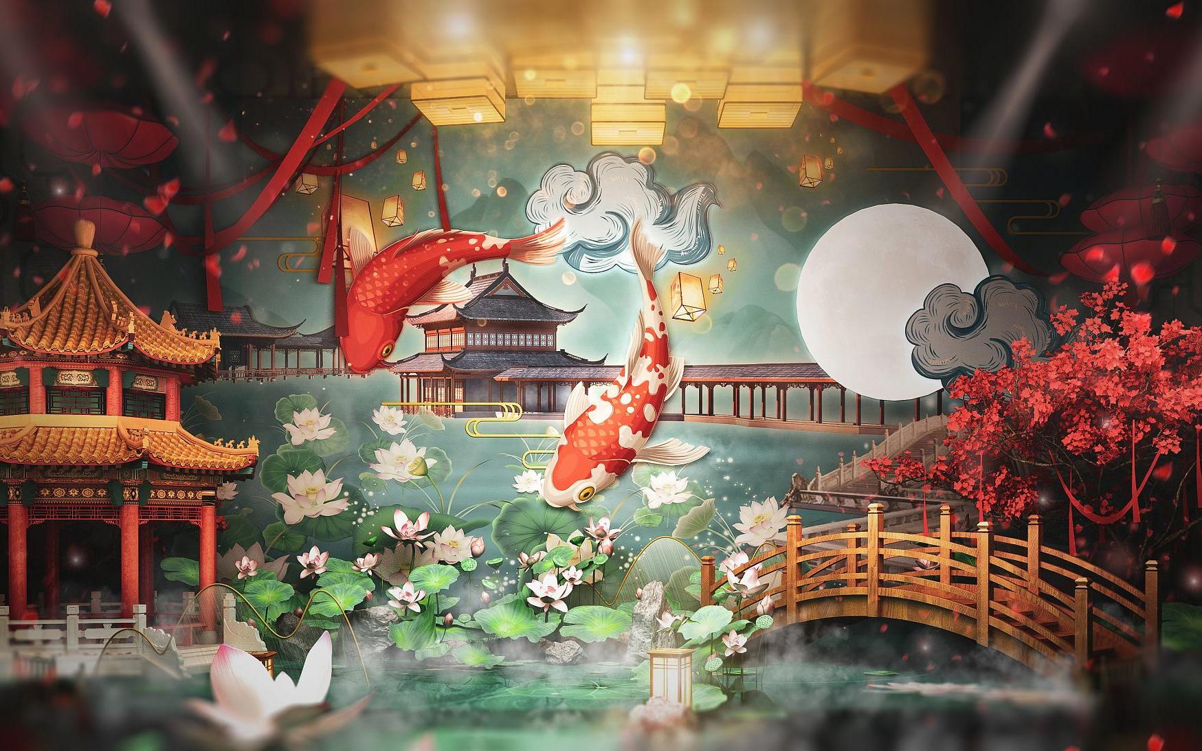 『花嫁坊』喜结莲鲤 新中式
