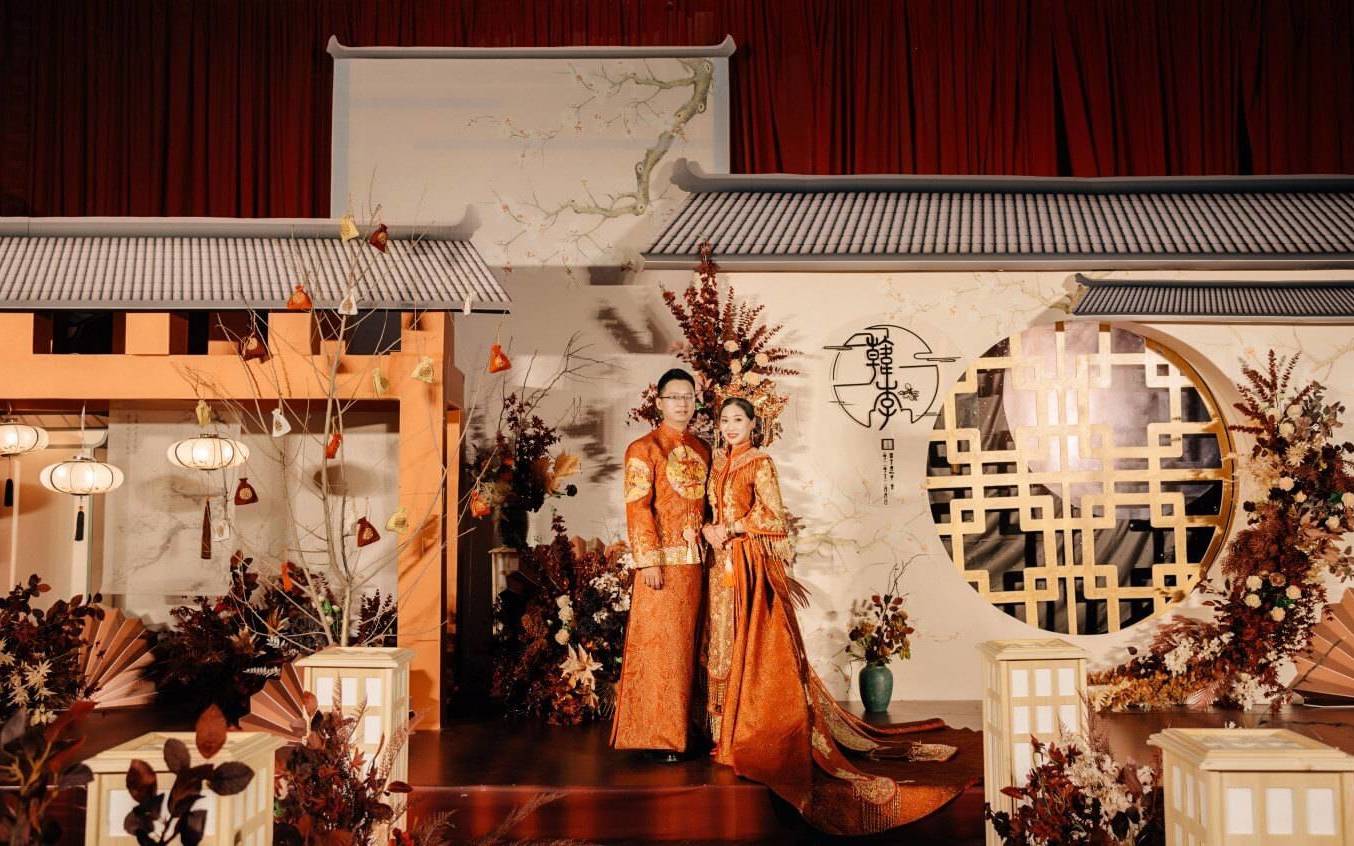 【蜜瑞婚礼】香槟色温馨婚礼（包四大！）