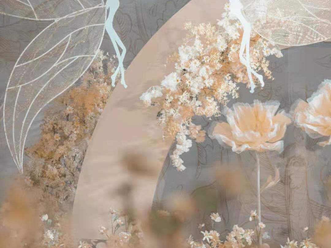 清新甜美香槟色婚礼套餐《彩虹糖的约定》含四大金刚