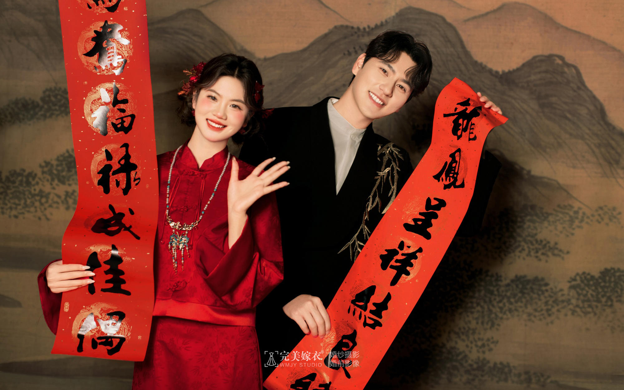 【东方禧事】又乖又甜的新中式婚纱照，准新娘码住~