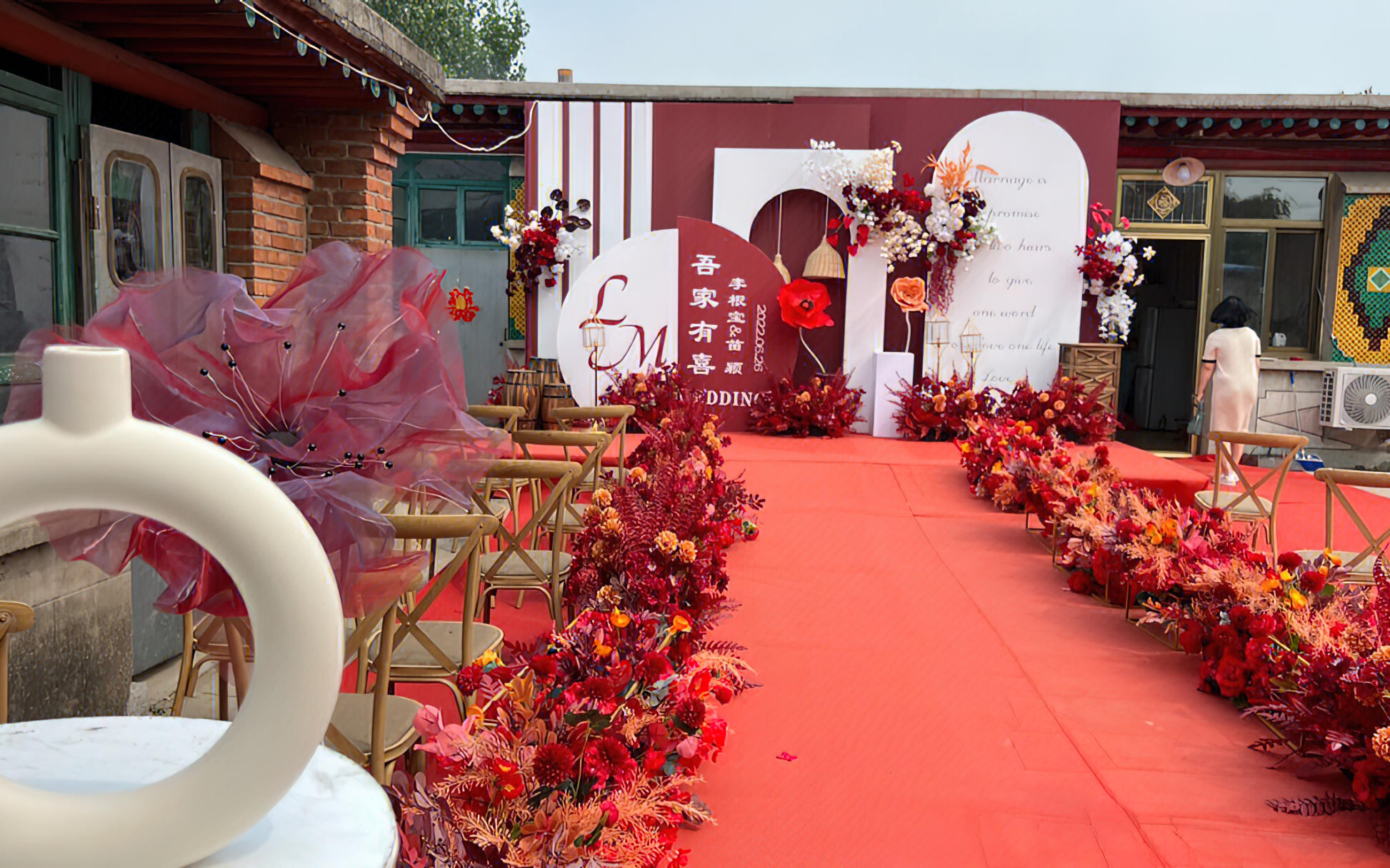 農(nóng)村小預(yù)算紅色系