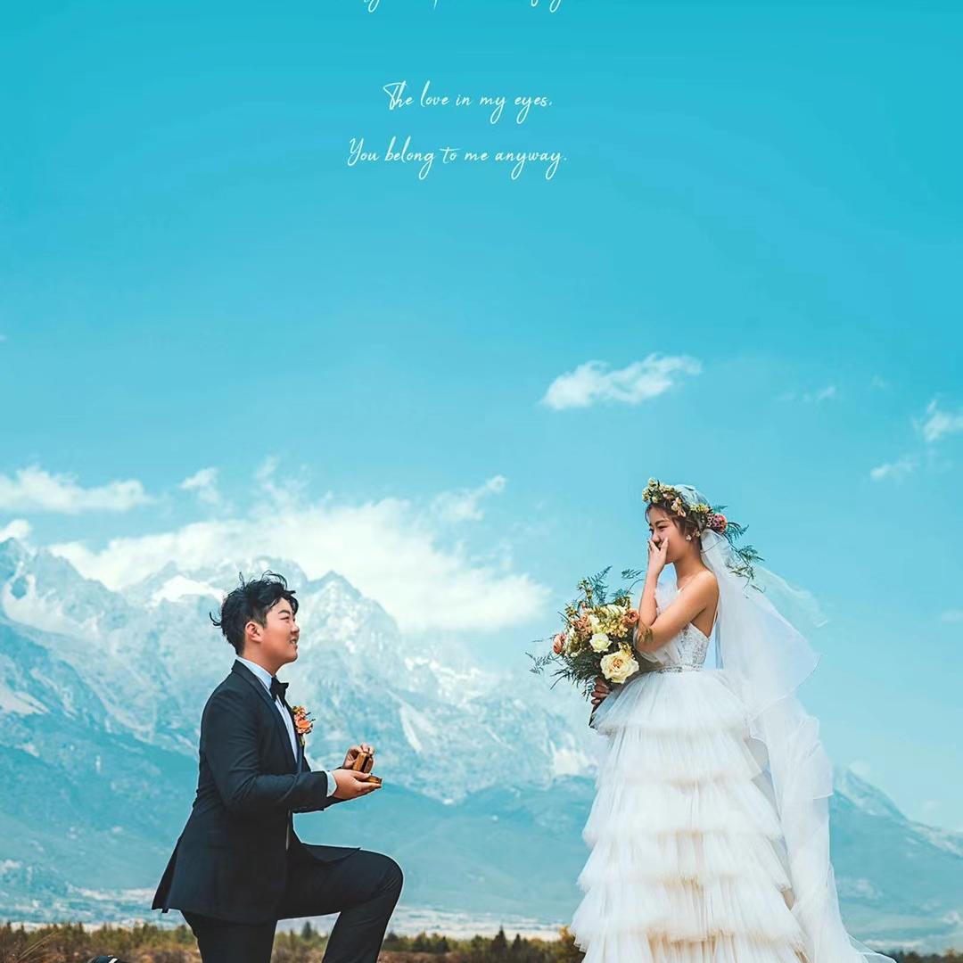 三亚客片雪山美景唯美主义