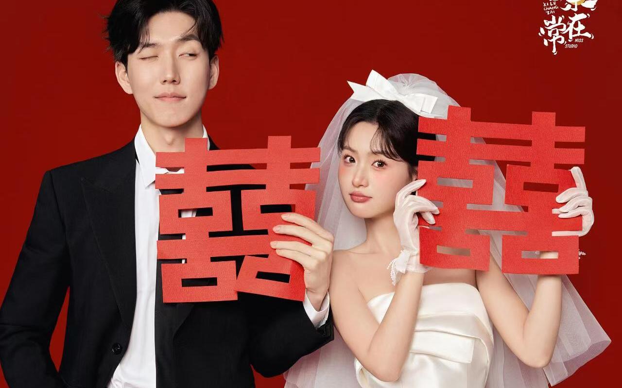 【喜嫁系列】结婚必备‼️复古红底婚纱照每一张都好