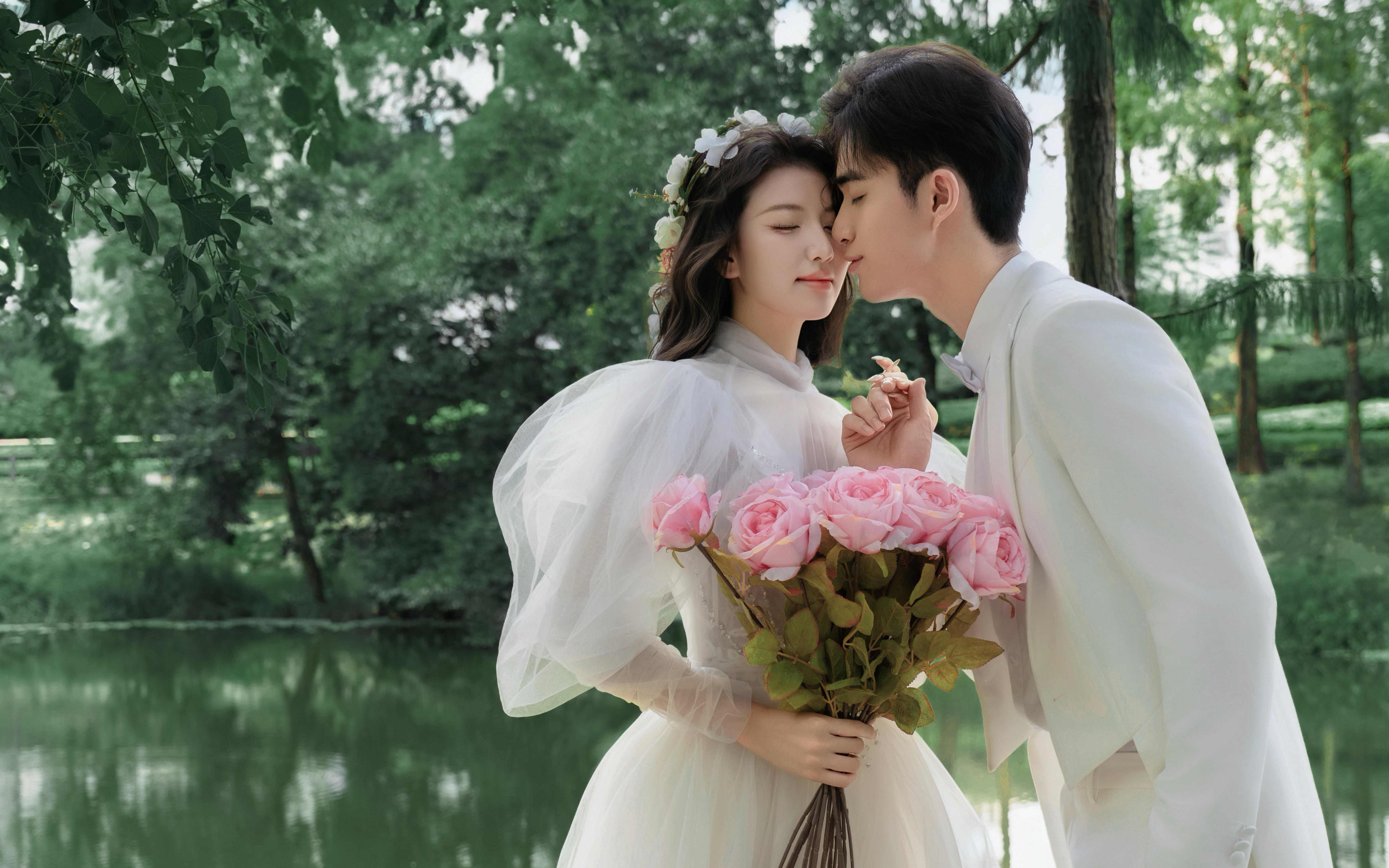 〖风吟湖岸〗森系系列作品