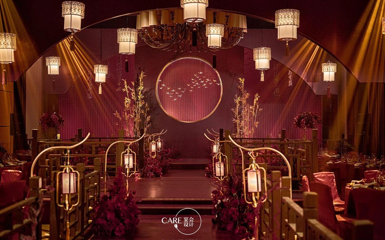 绍兴大热款香槟色梦幻仙系婚礼