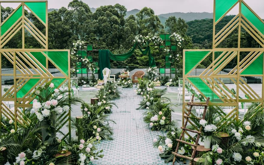 芝柏婚礼｜infinity钻石森林外