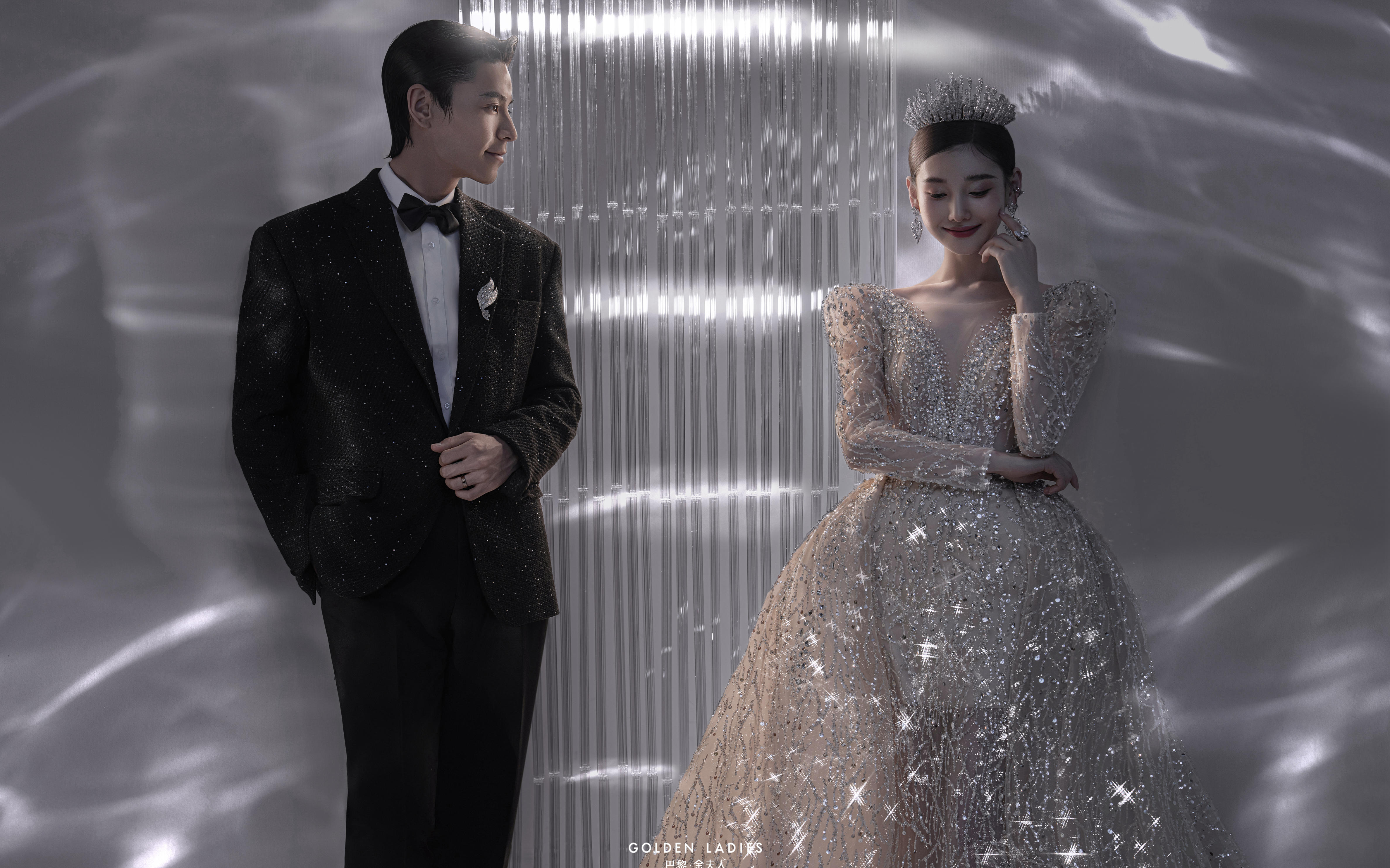 水波紋光影婚紗照直接給我美哭了?