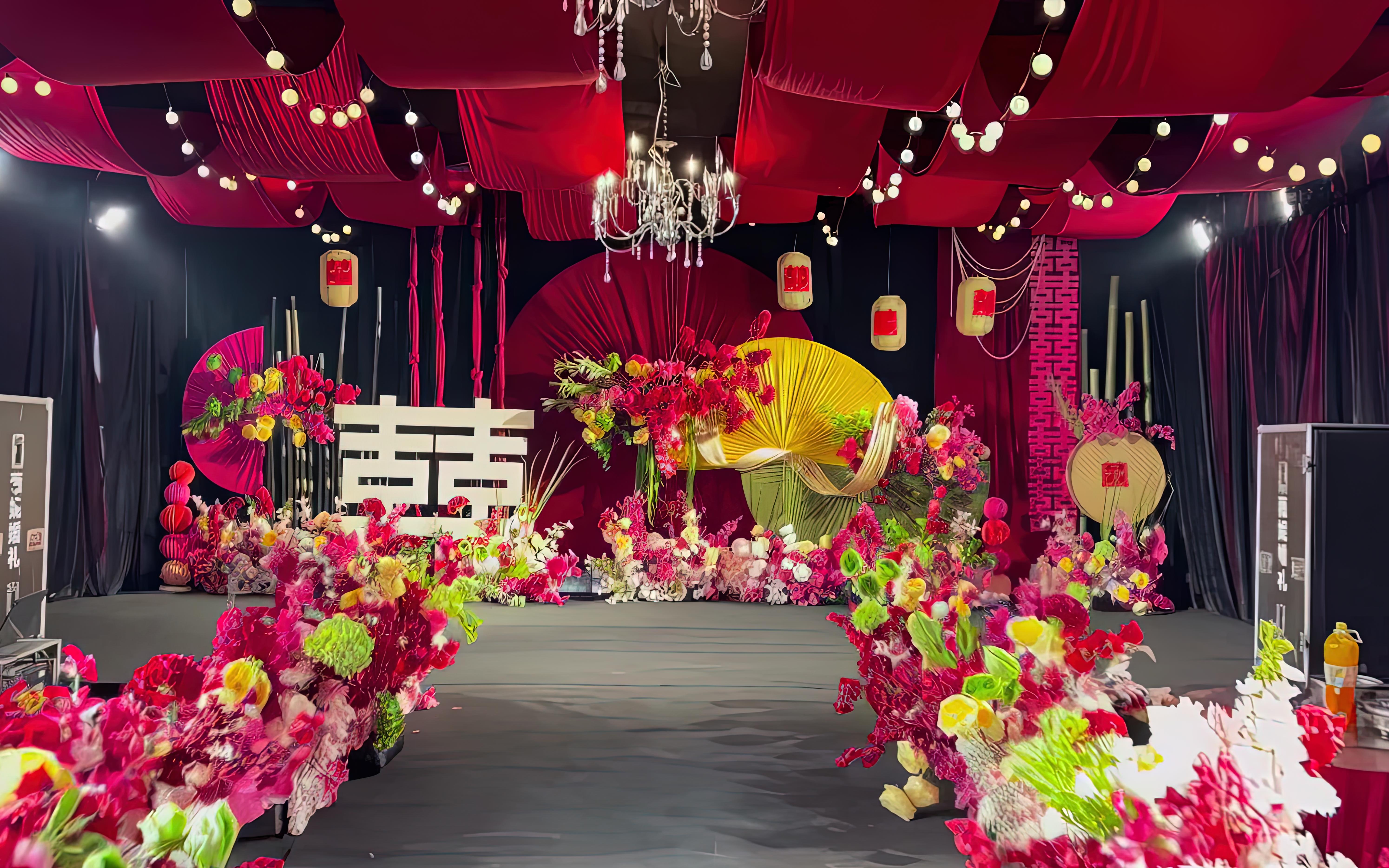 南洋风棚房婚礼