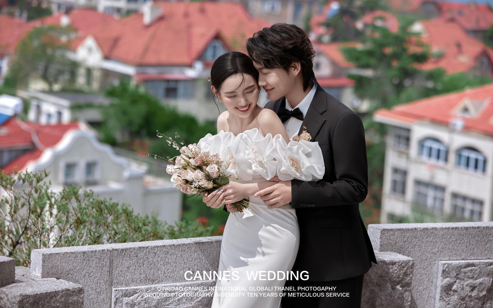 去有风的地方｜纪实风山顶婚纱照
