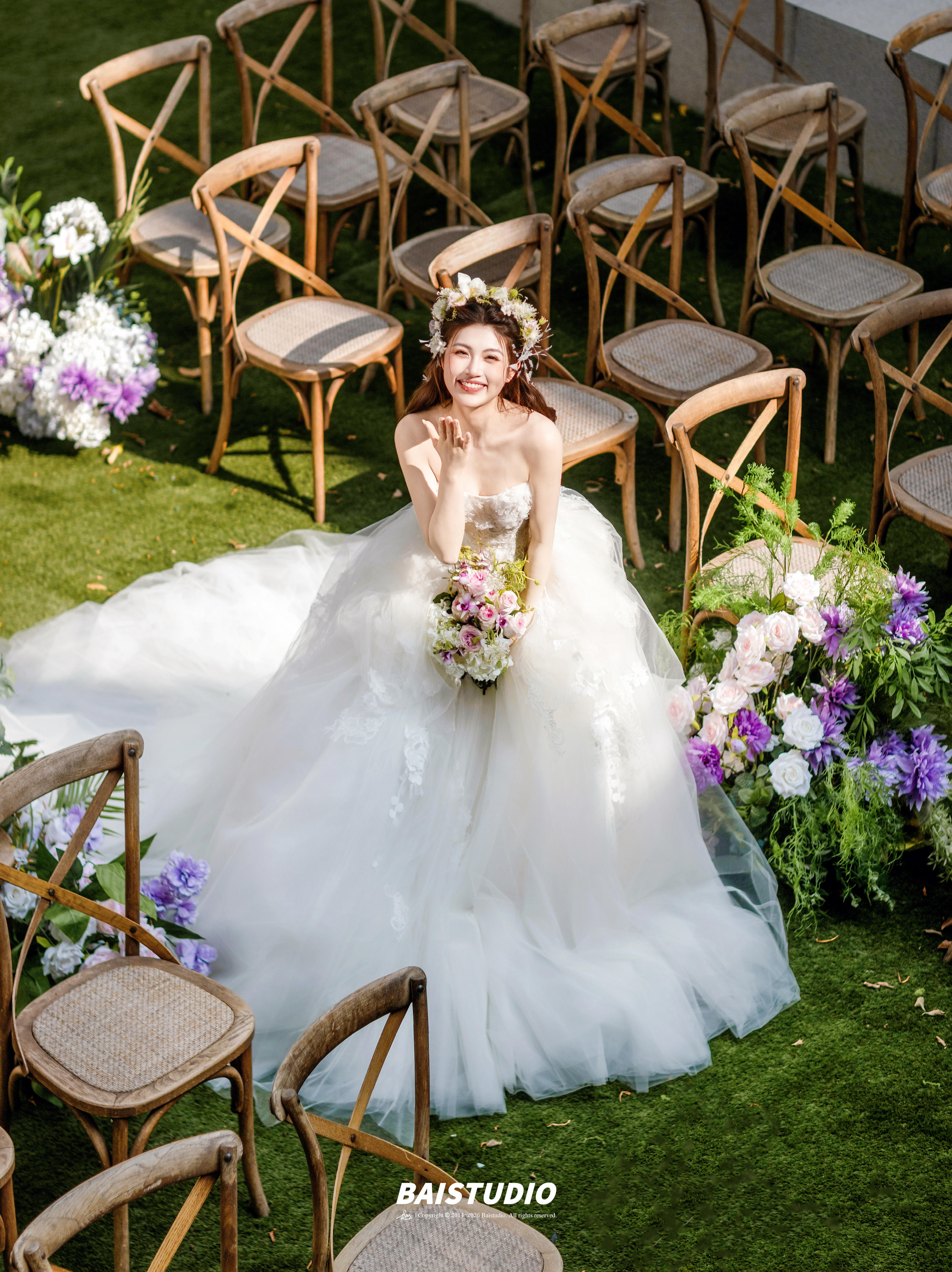 一组好看的新娘写真