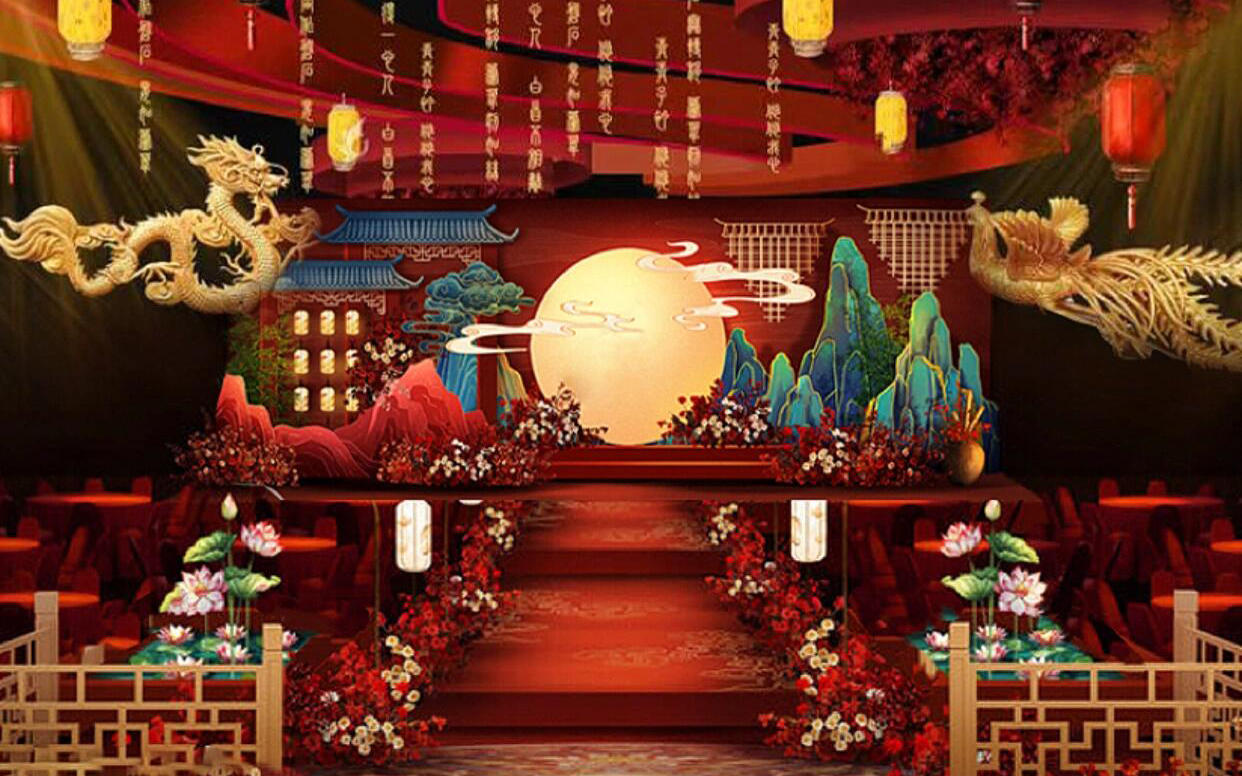 红妆礼乐 良辰美景｜中式婚礼将仪式感与氛围感拉满