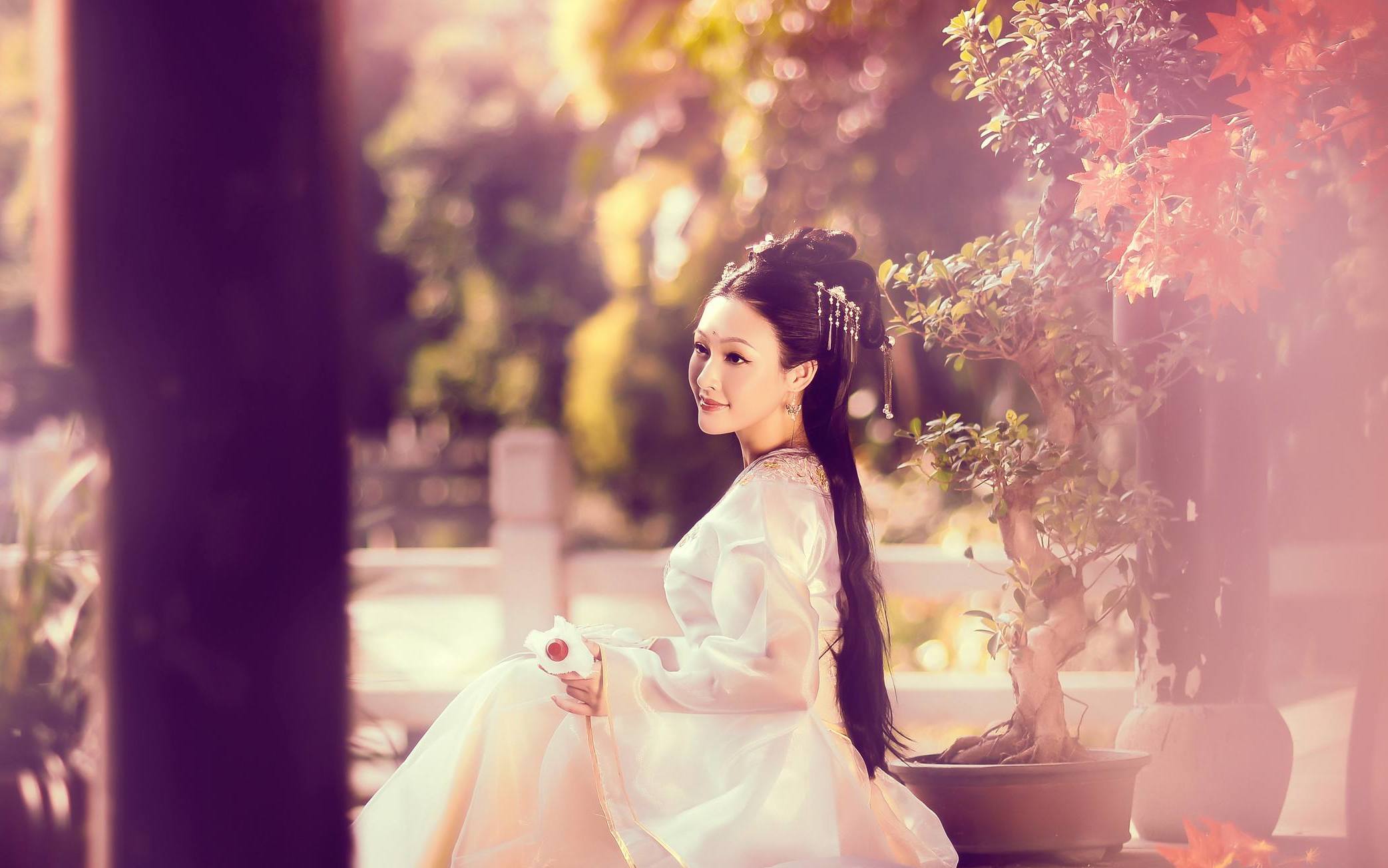 个人写真艺术照闺蜜性感清新古装男女优雅水下形象照