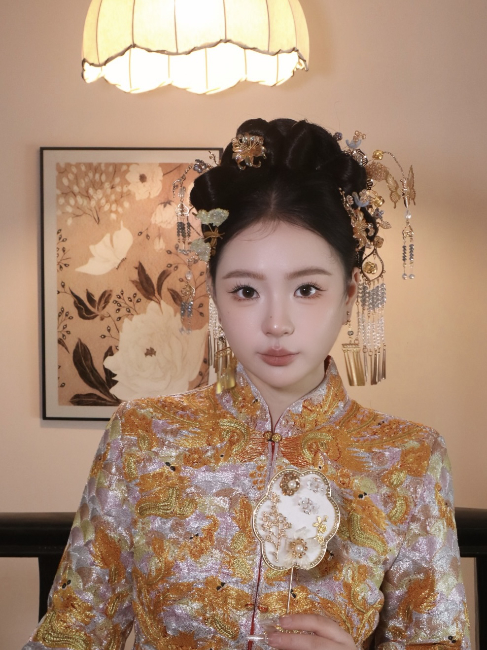 新娘妆发