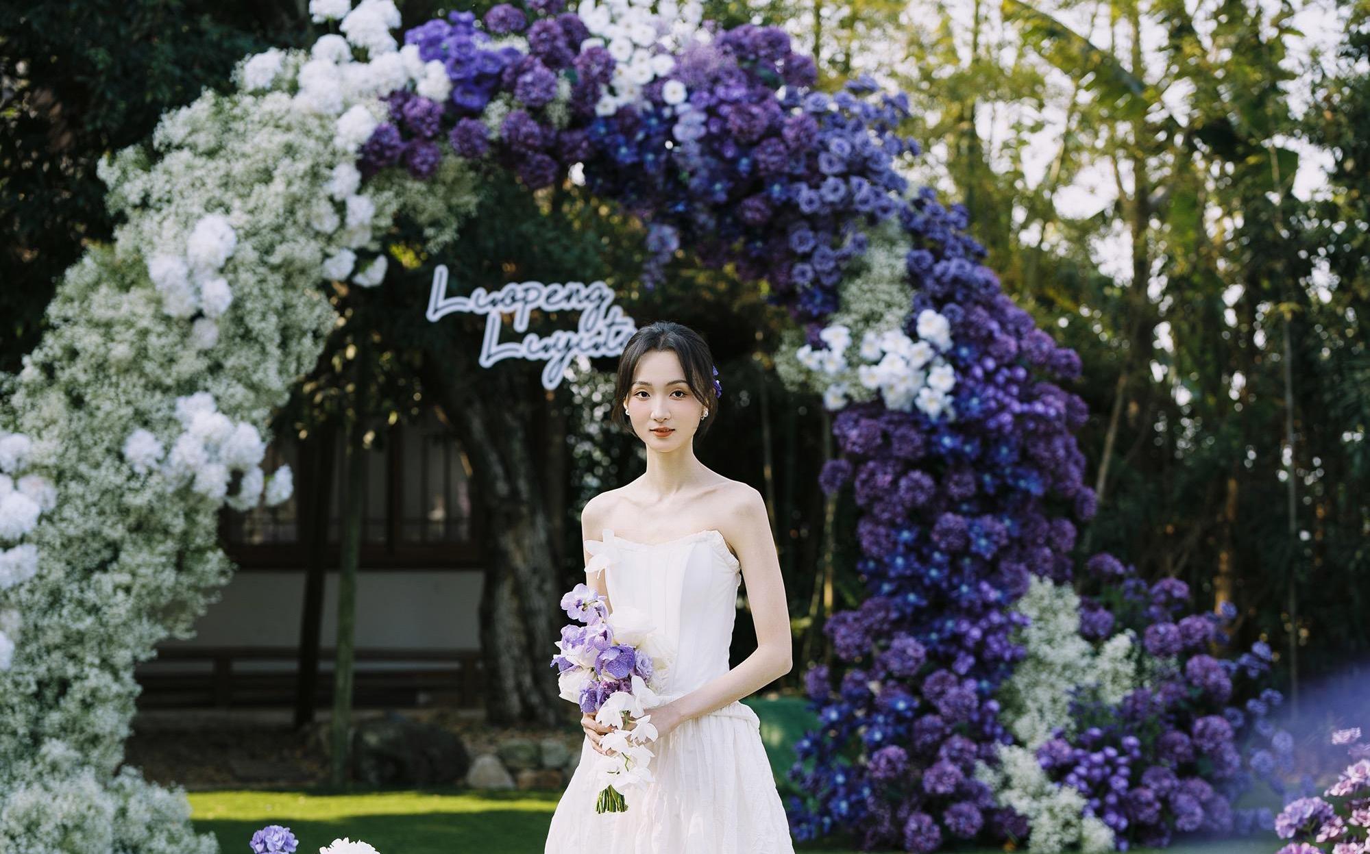 超驚艷滿天星&繡球花瀑布