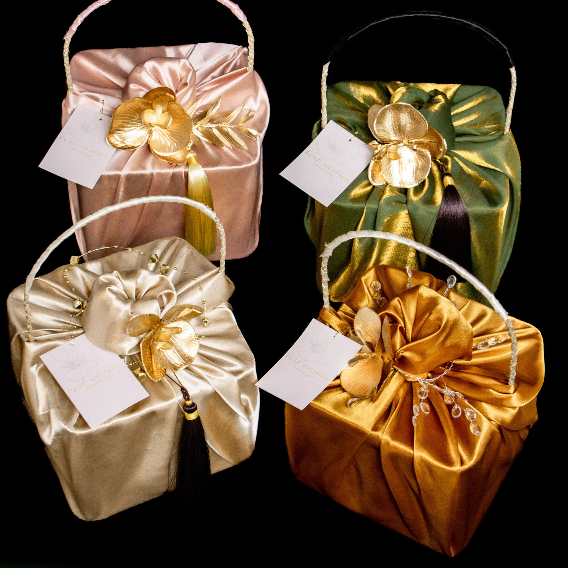 結(jié)婚禮盒 高檔實用 禮物手提籃 田園系列伴手禮