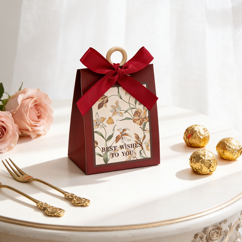 包好发货 成品喜糖套餐简约花卉 喜糖+喜糖盒【成品喜糖不支持退换】