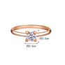 六福珠宝Hexicon系列18K金钻石戒指
