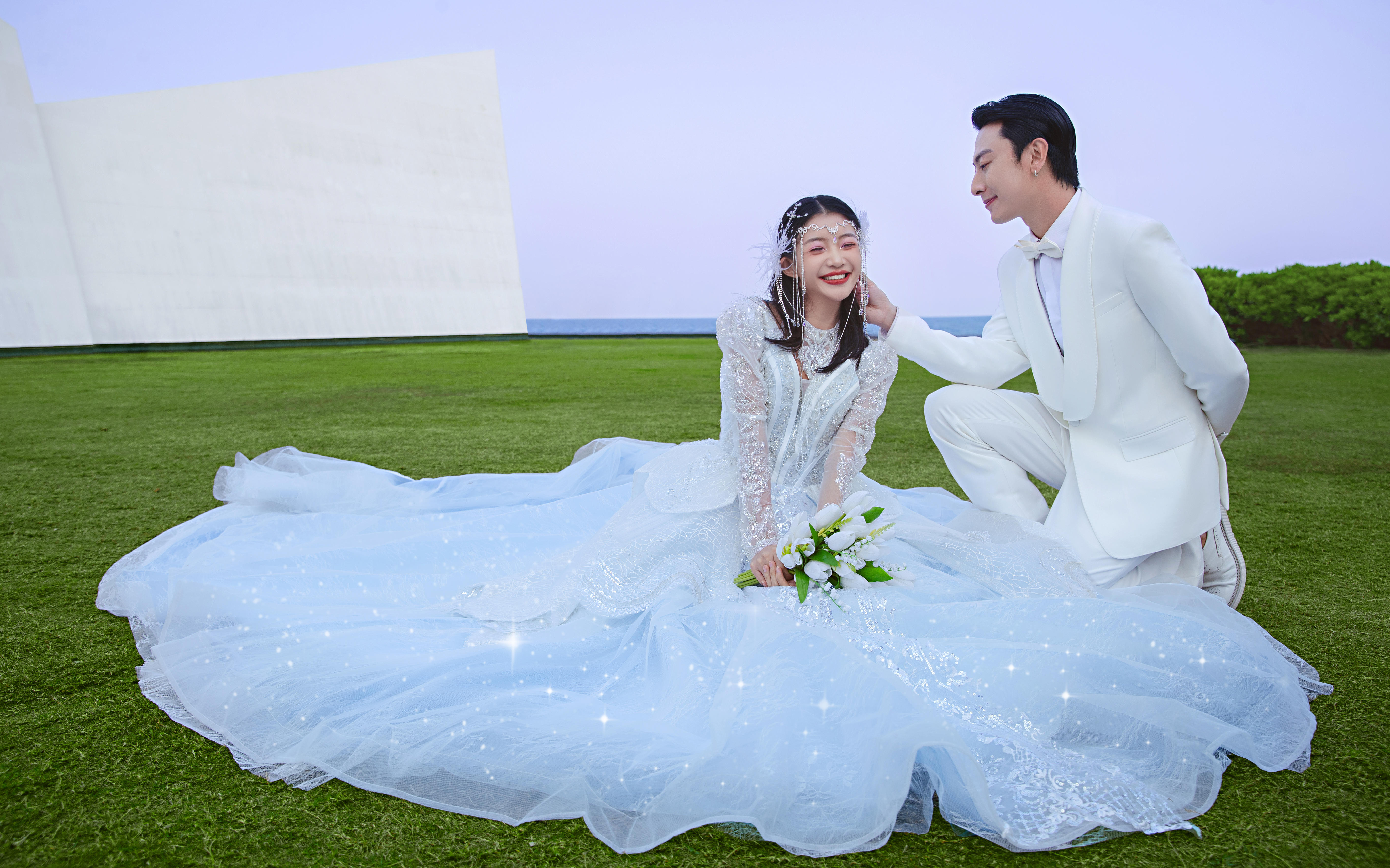 【法式印象】超甜蜜💕三亚日月湾教堂婚纱照浪漫