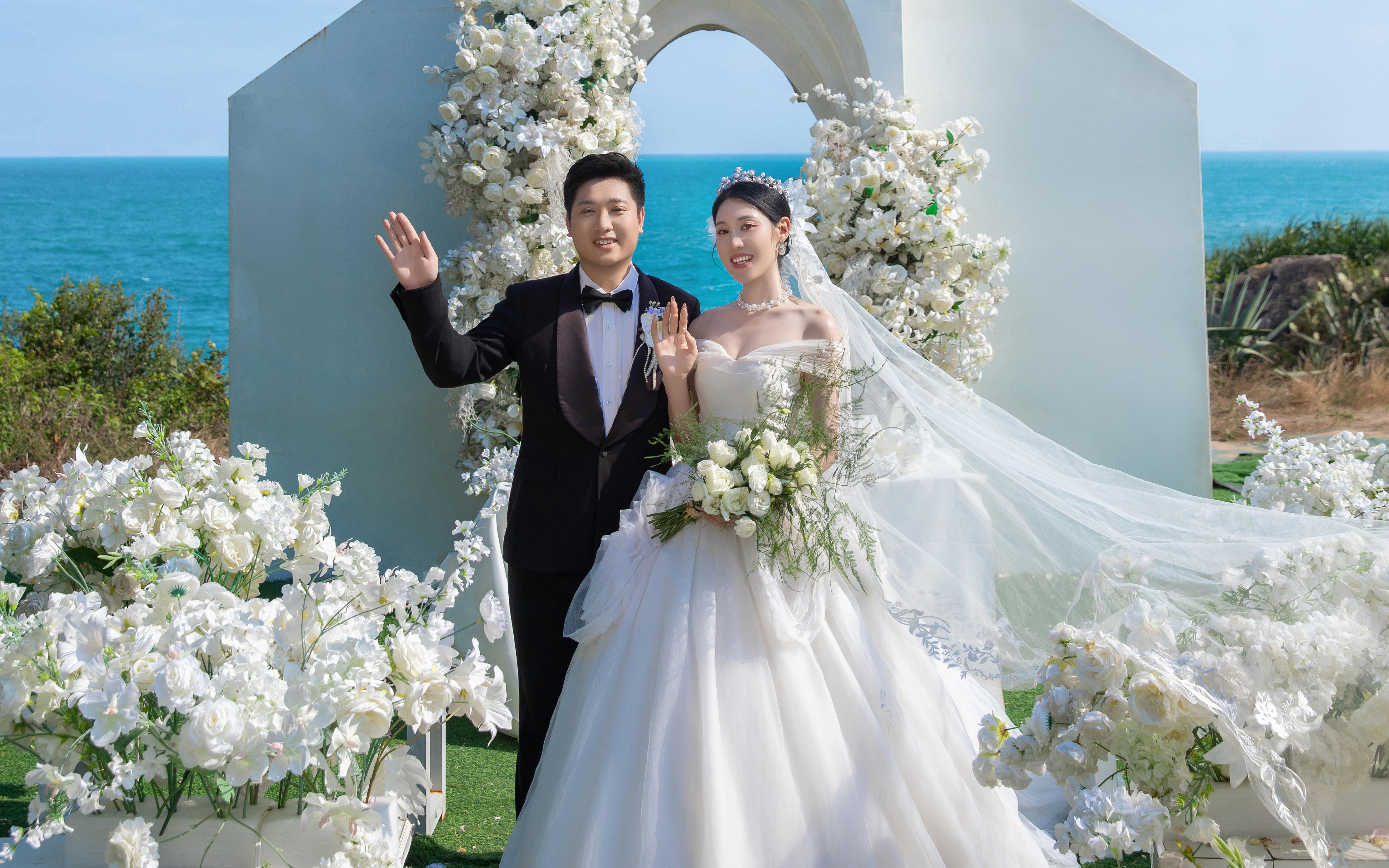 【黃先生&鄧女士】三亞婚紗照 客片分享~以愛(ài)之名