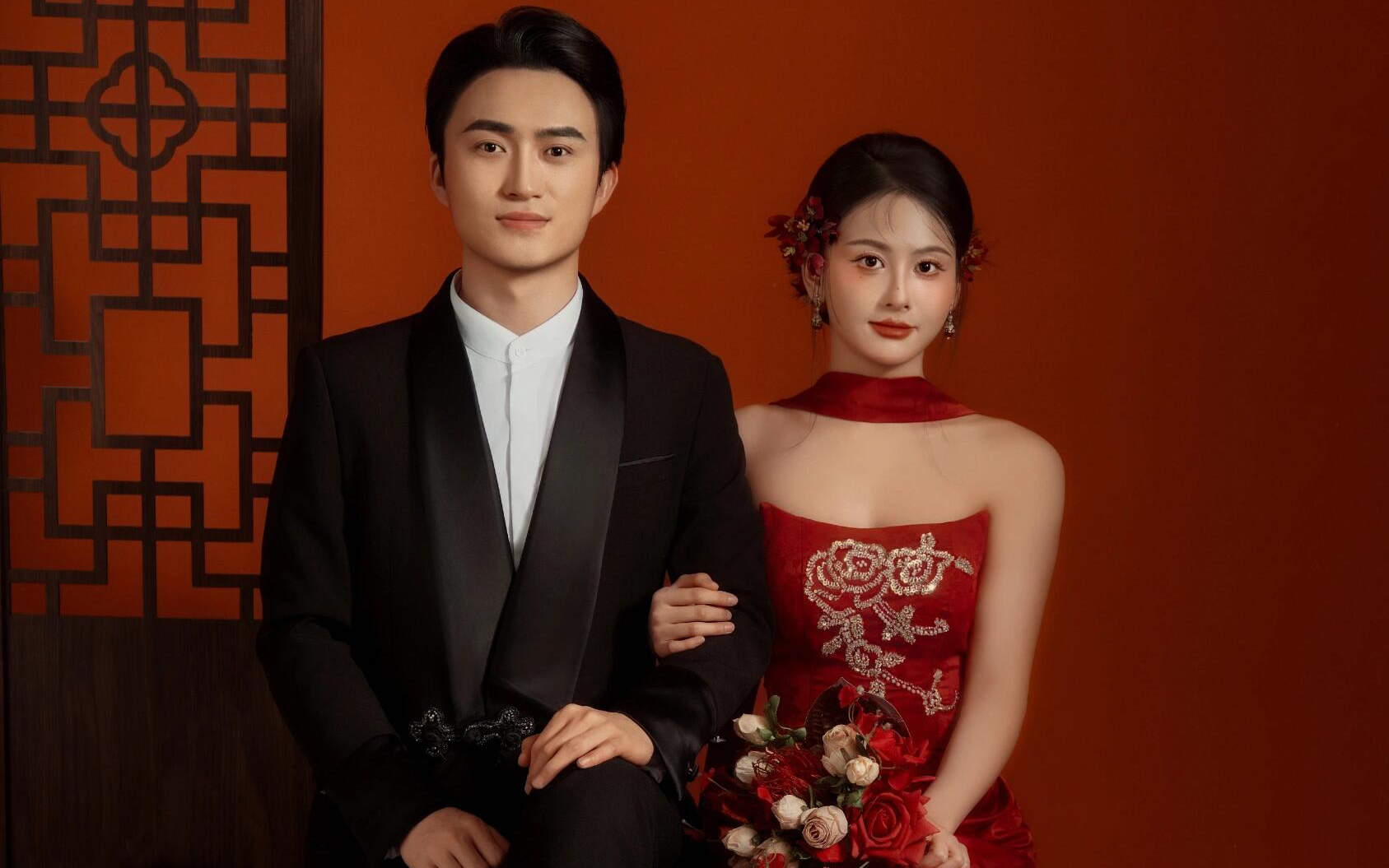 新中式婚纱照