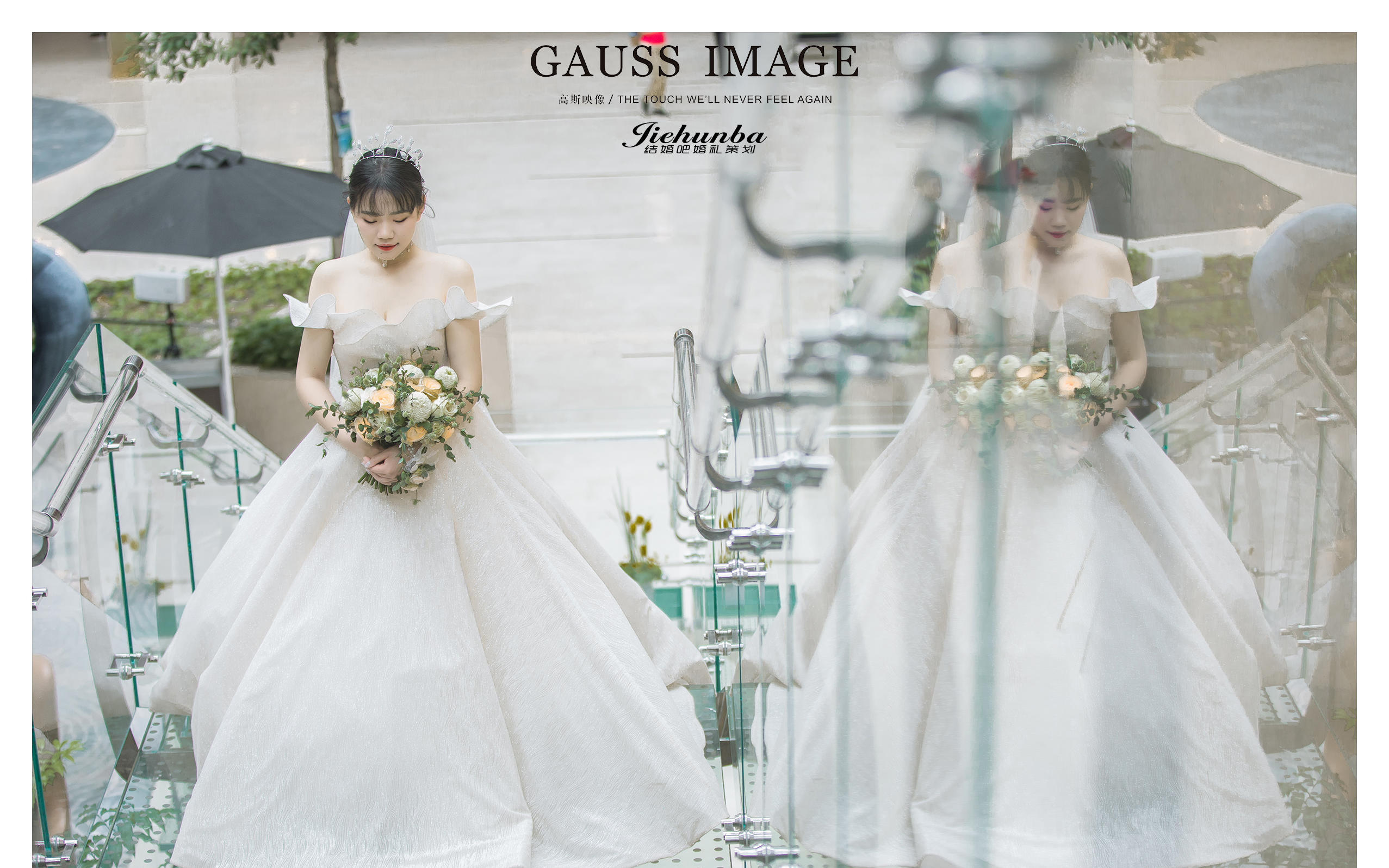 名媛新娘试纱试妆照，美美哒！