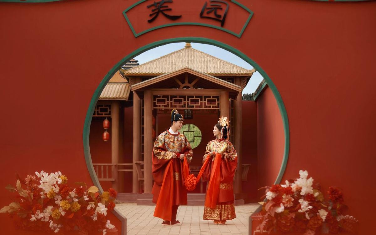 中式红墙