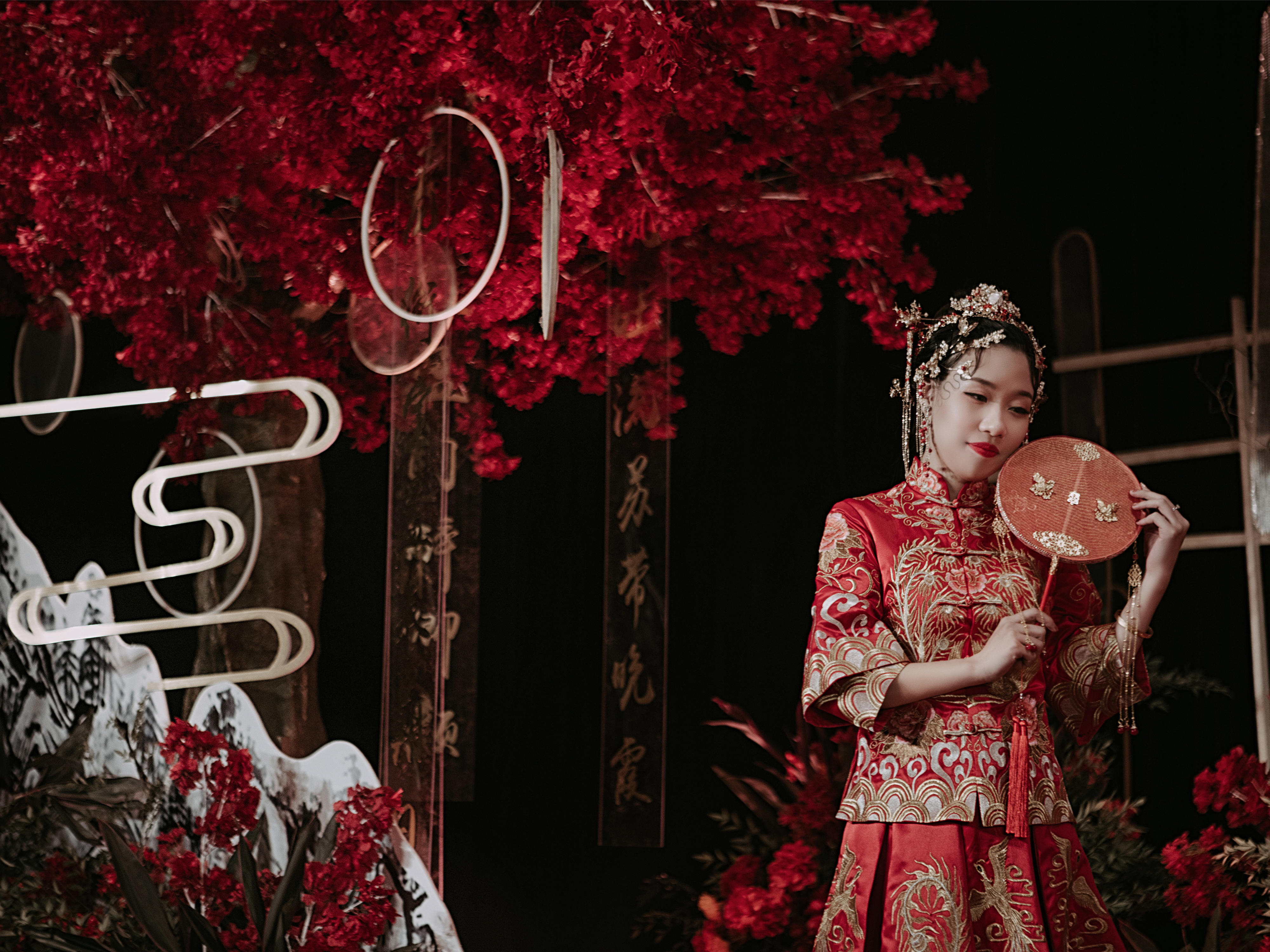 【拉菲婚礼】——冬日里温暖大气的中式红色