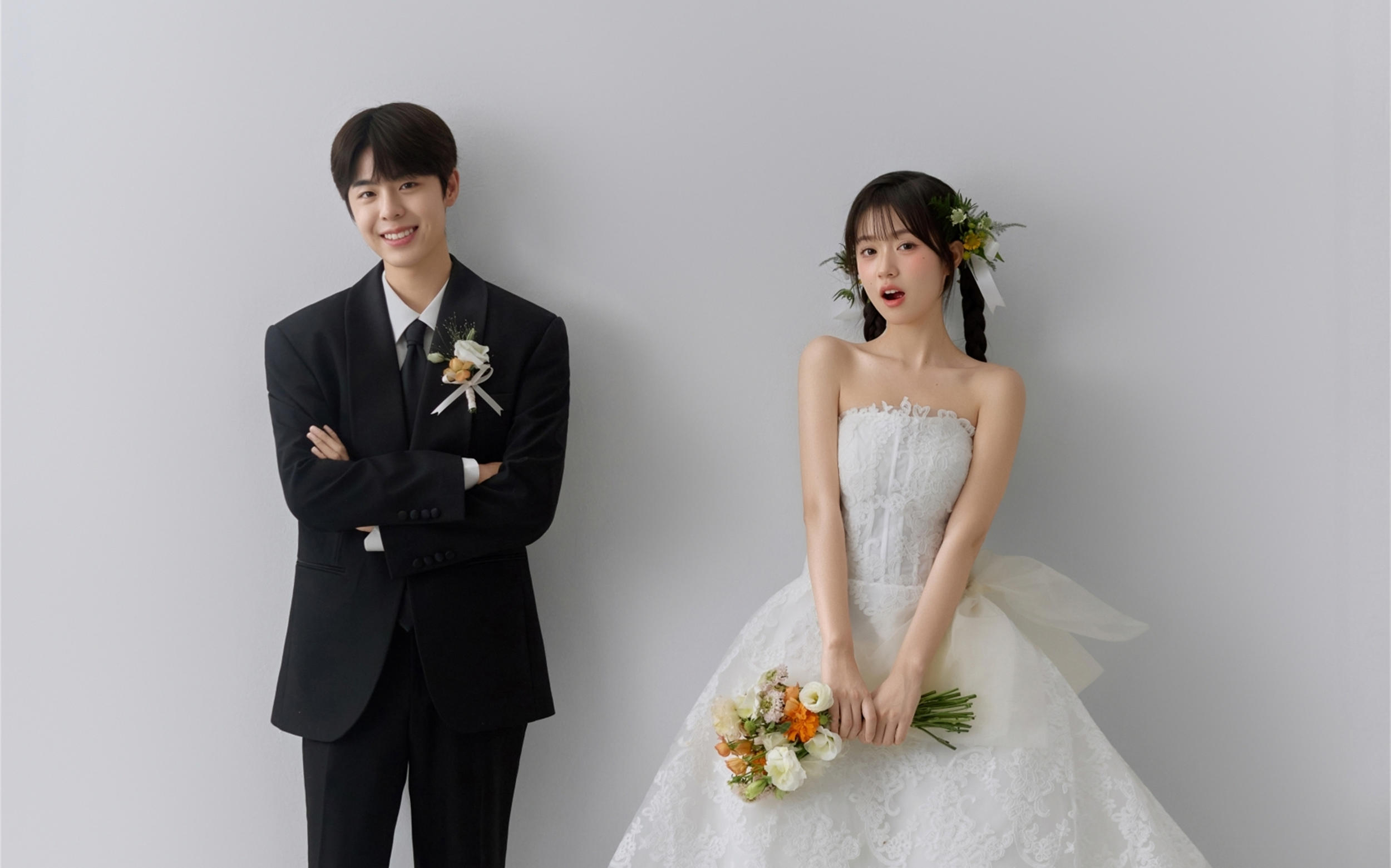 小清新花房婚紗照?真的浪漫美到犯規(guī)