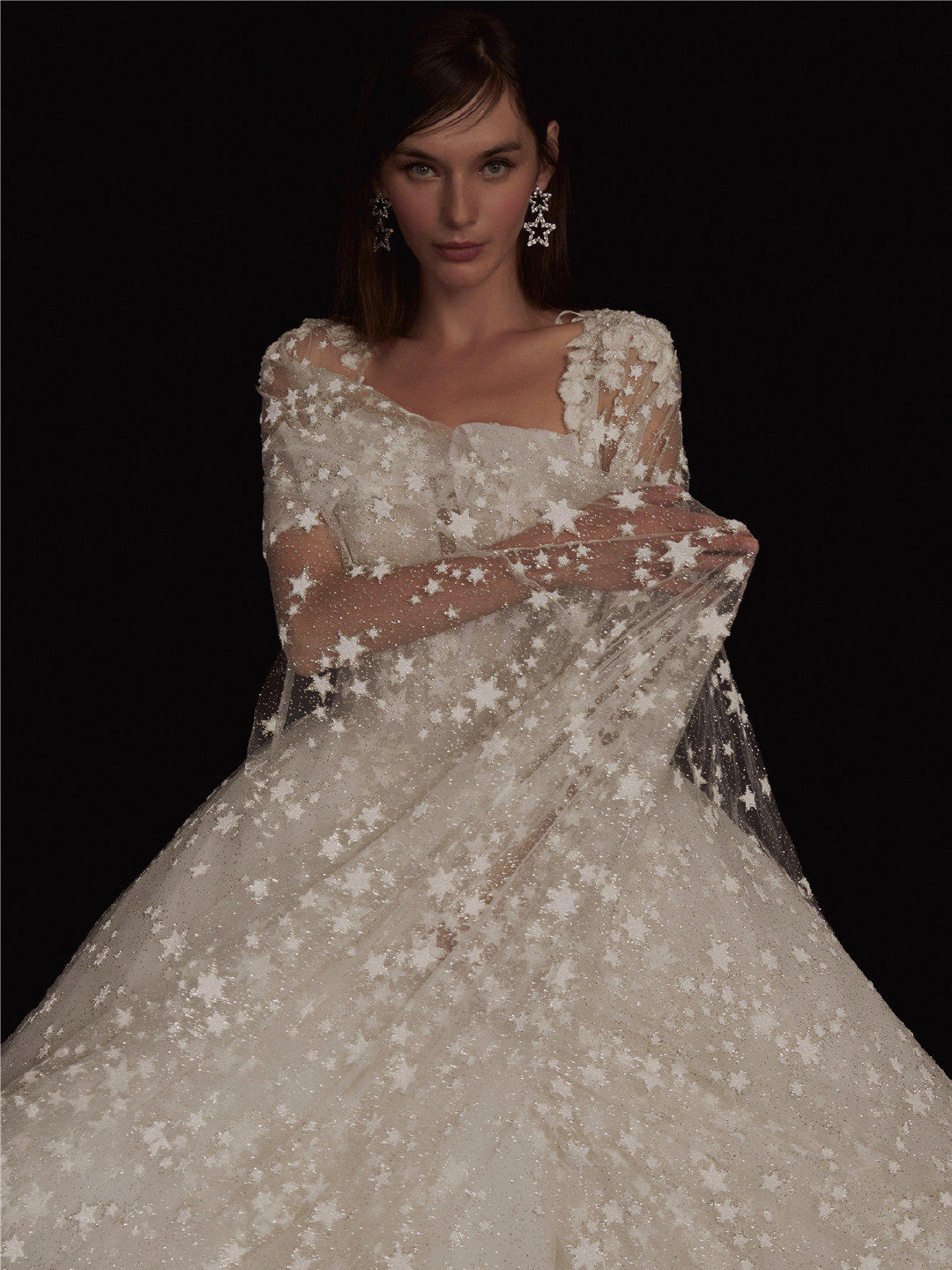 【云肩系列】华丽拖尾温柔大气