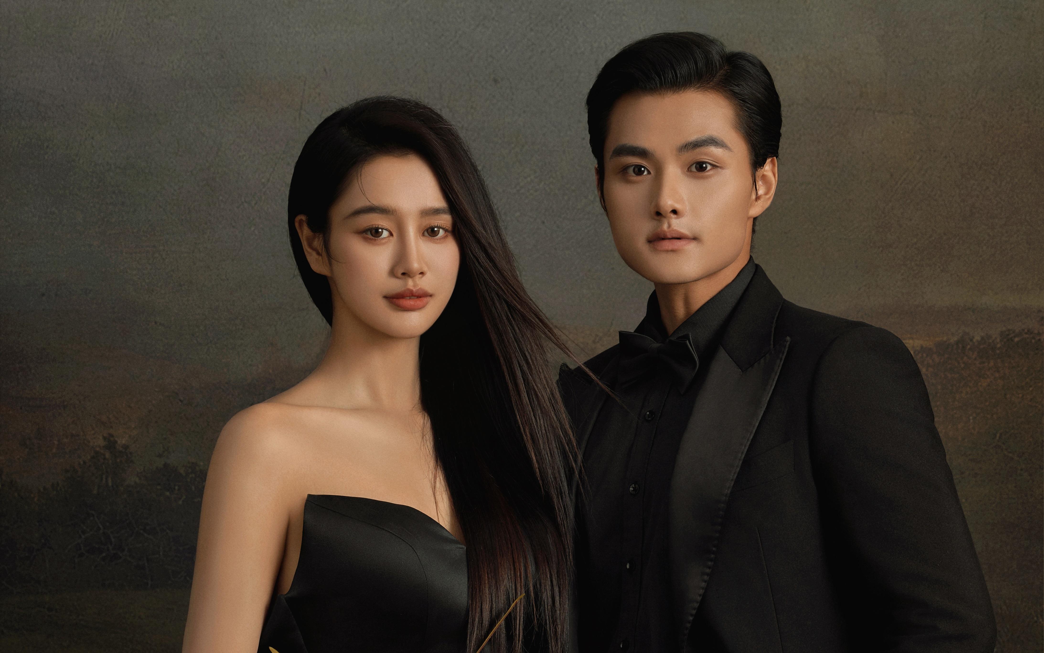 復(fù)古油畫(huà)婚紗照