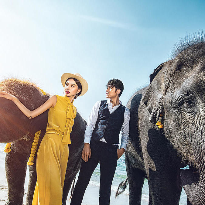 普吉岛蜜月旅拍，网红景点提供酒店