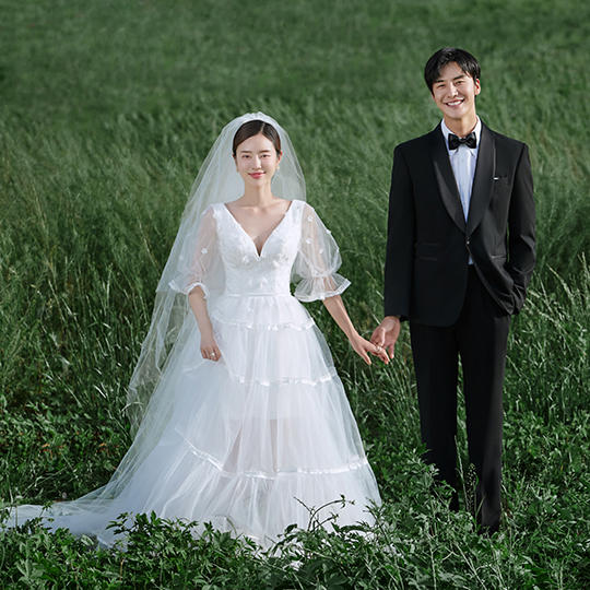 【巴黎婚纱】草地婚礼系列
