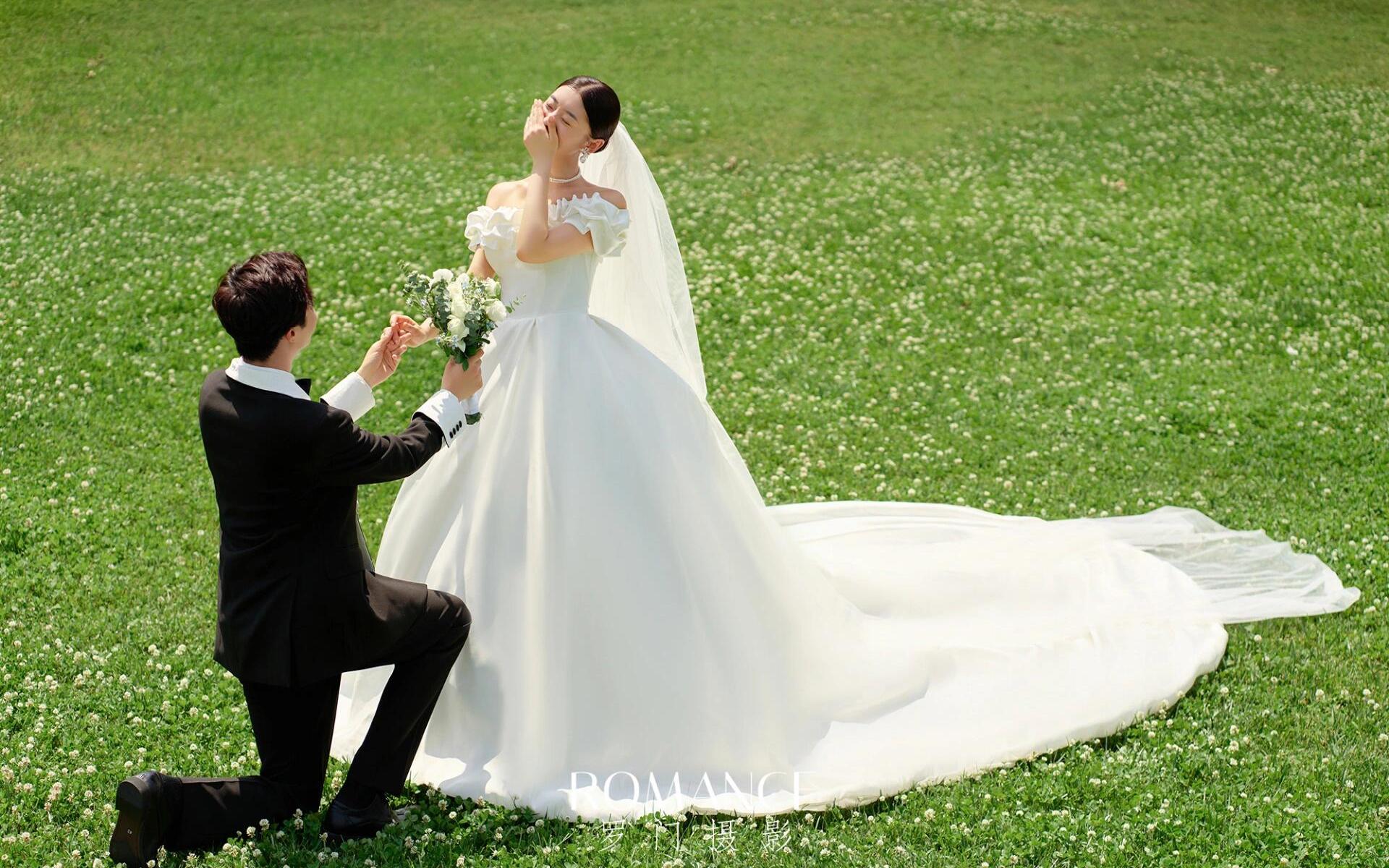 趁著綠意??拍一組清新治愈的森系婚紗照|||??