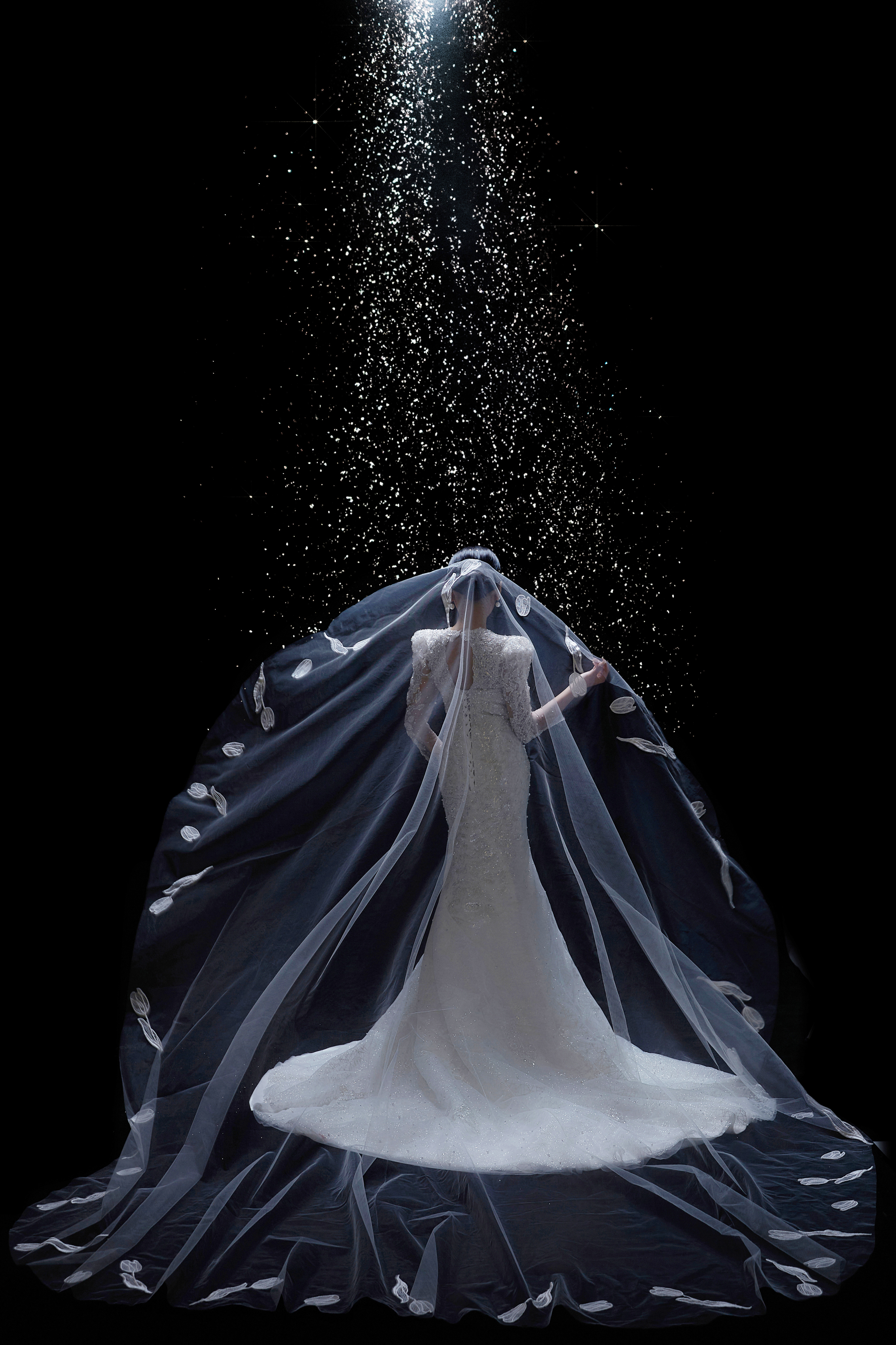 拍婚紗照3888套餐有跟妝+秀和+禮服 