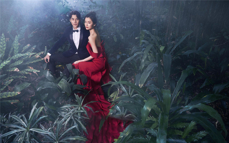 King婚纱摄影----仙踪密林梦幻