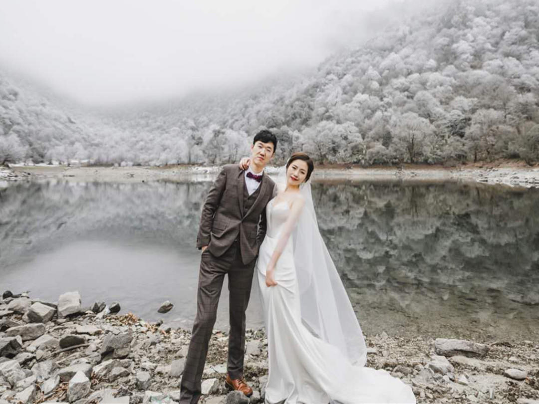 【梦礼人气租赁】缎面鱼尾轻婚纱